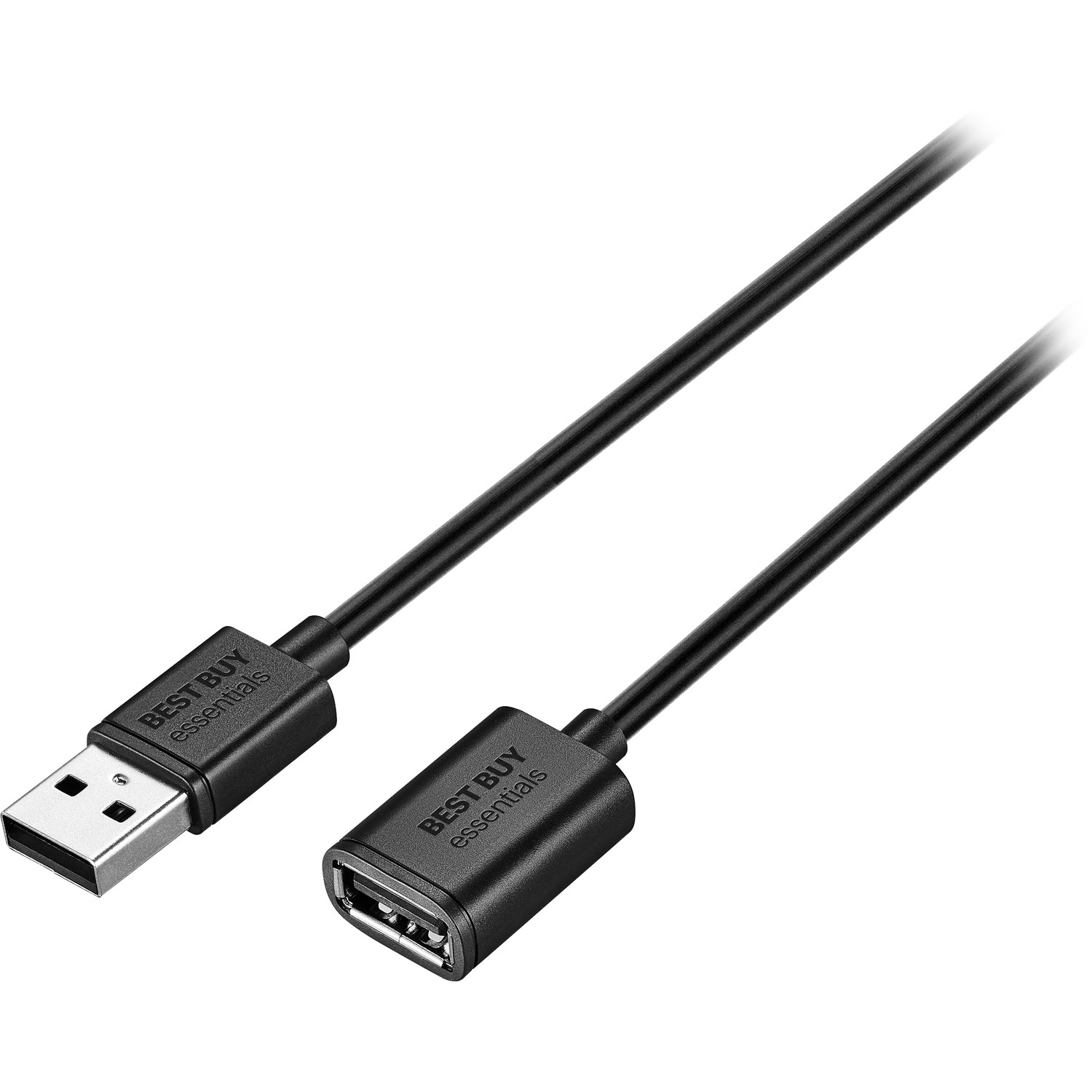 Best Buy Essentials 3.6m (12 ft.) USB-A 2.0 Extension Cable