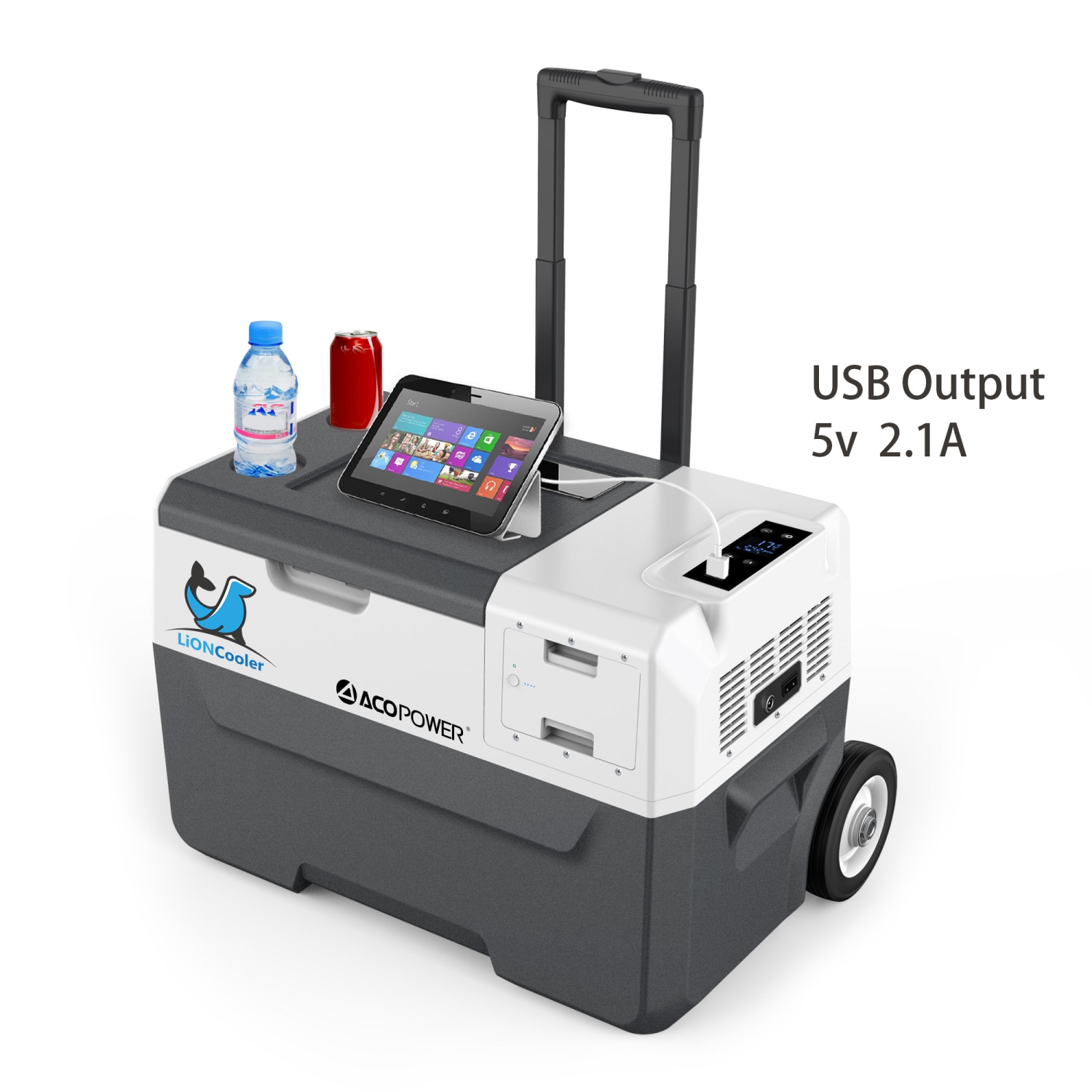 LiONCooler Combo, X30A Portable Solar Fridge/Freezer and 90W Solar Panel