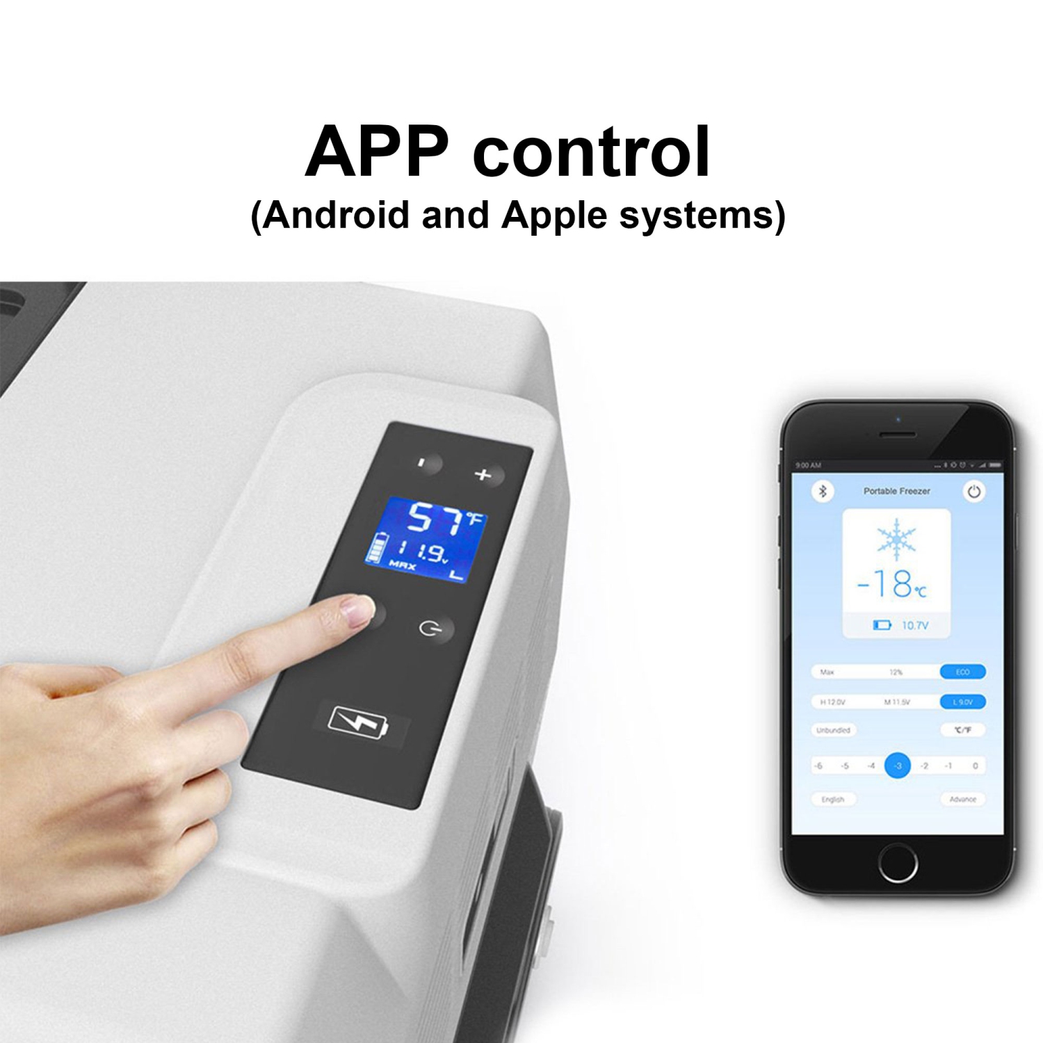 LiONCooler Combo, X30A Portable Solar Fridge/Freezer and 90W Solar Panel