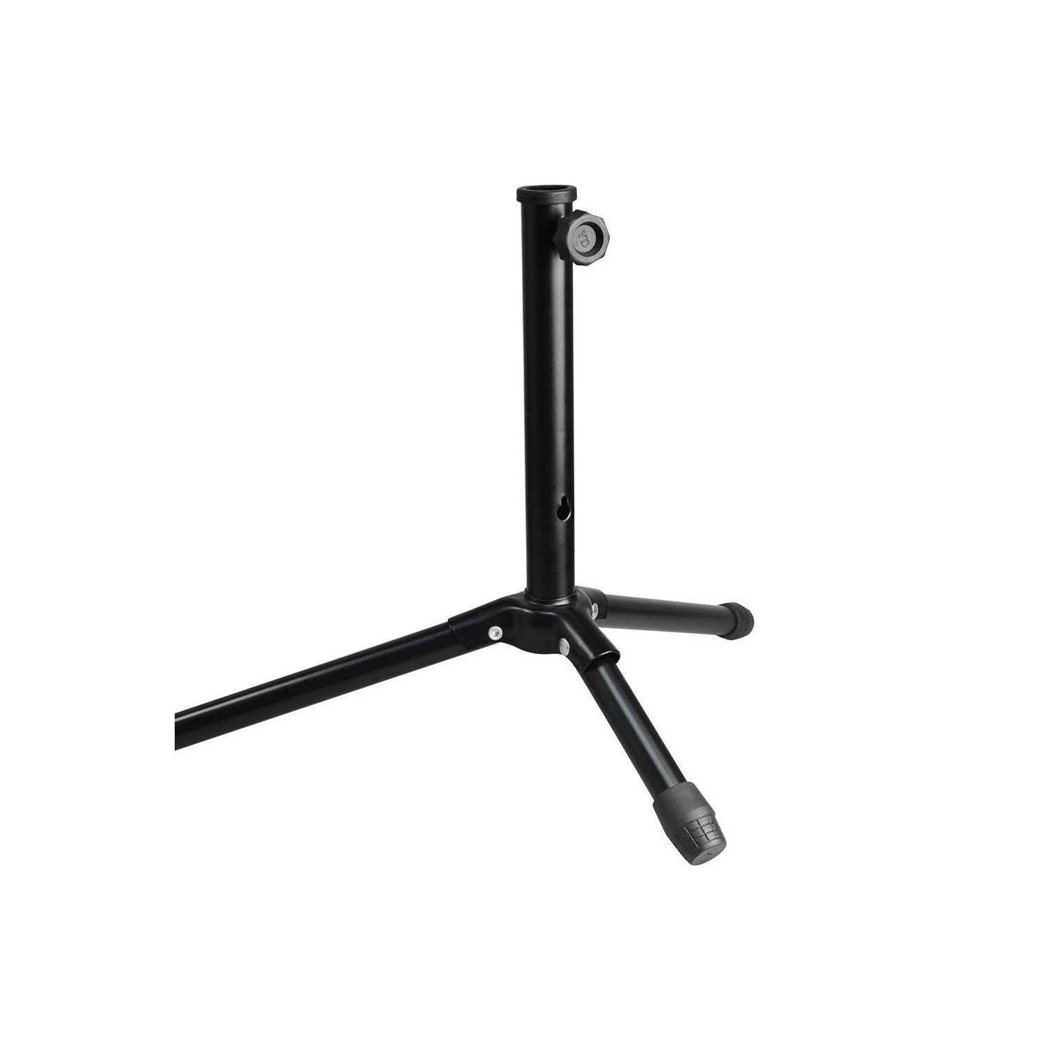 Foldable Tripod Guitar Stand with Security Strap - Holder Rack for Acoustic/Electric/Classical Guitar,Bass, Black