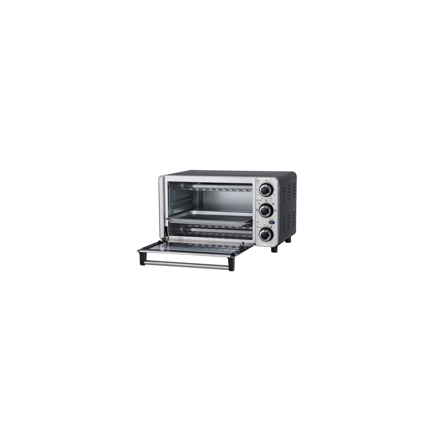 Danby Stainless Steel 0.4 cu ft 4 Slice Countertop Toaster Oven