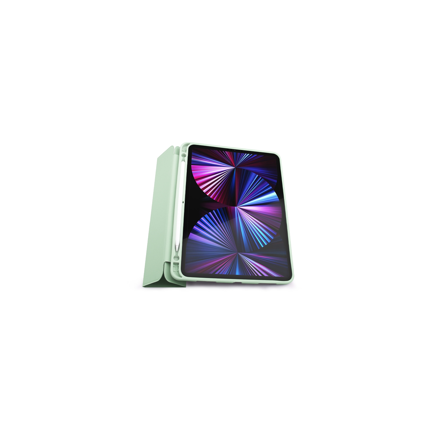 JCPal DuraPro Protective Case with Pencil Holder for iPad Pro 11", Light Green
