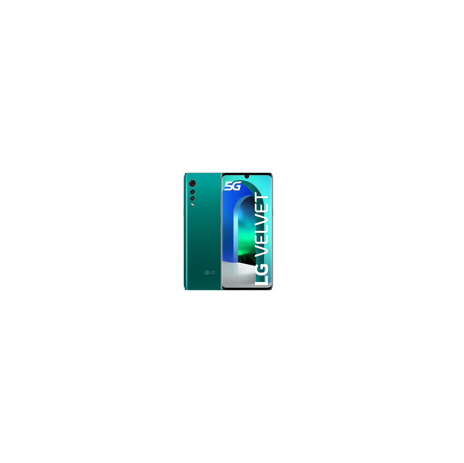 LG Velvet 5G 128GB Smartphone - Aurora Green - Unlocked - Certified Pre-Owned