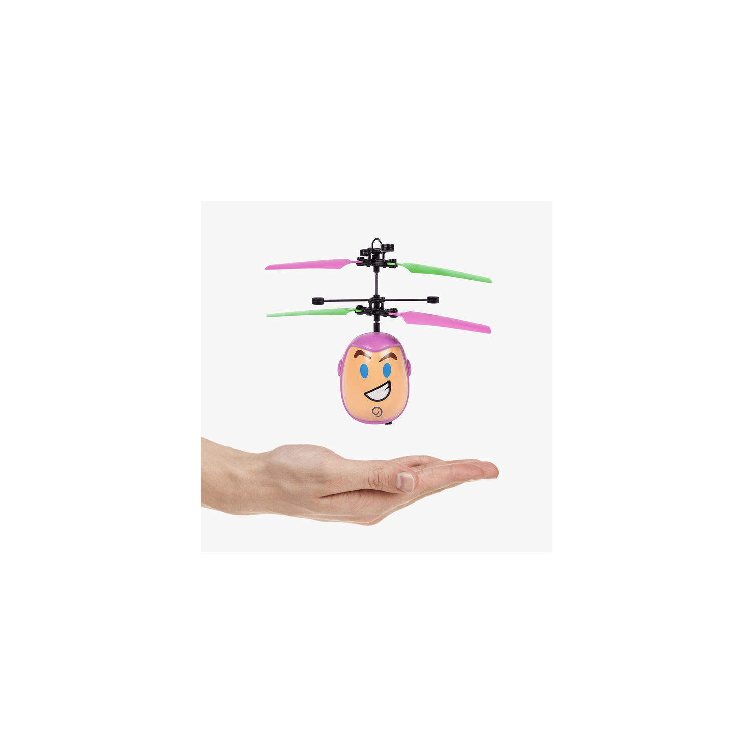 Disney Pixar Licensed Toy Story Buzz Lightyear Flying IR UFO Motion Sensing Helicopter