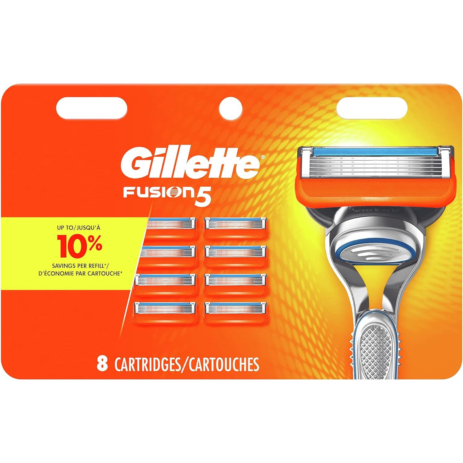 Gillette Fusion5 men's Razor Blade Refills, 8 Count