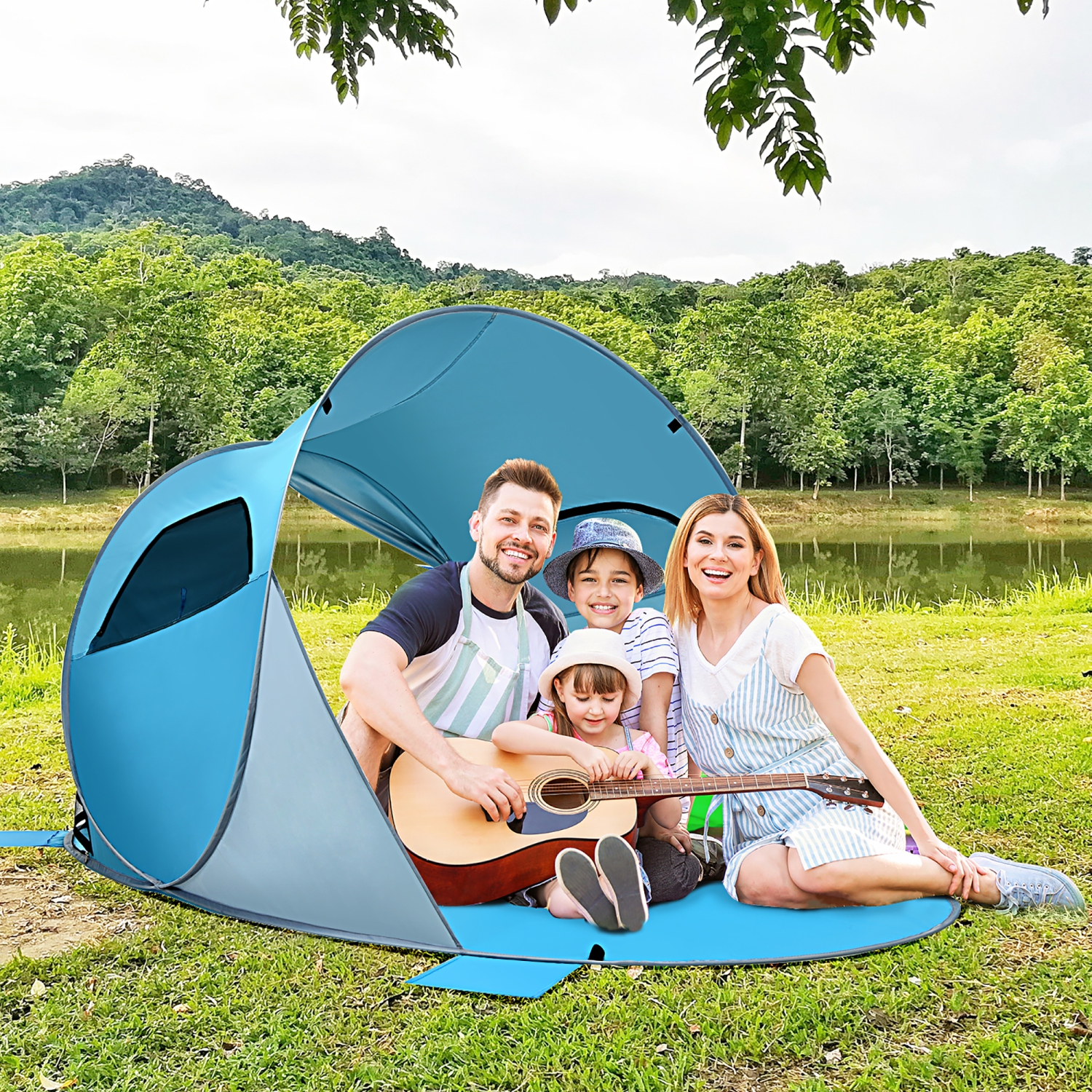 uv beach tent
