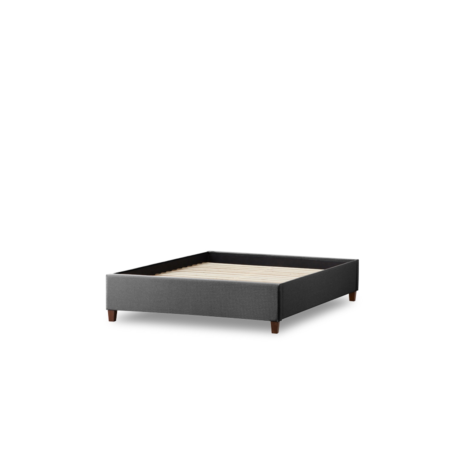 Sleep Country Eastman Heavy Duty Upholstered Platform Bed - King - Dark Grey