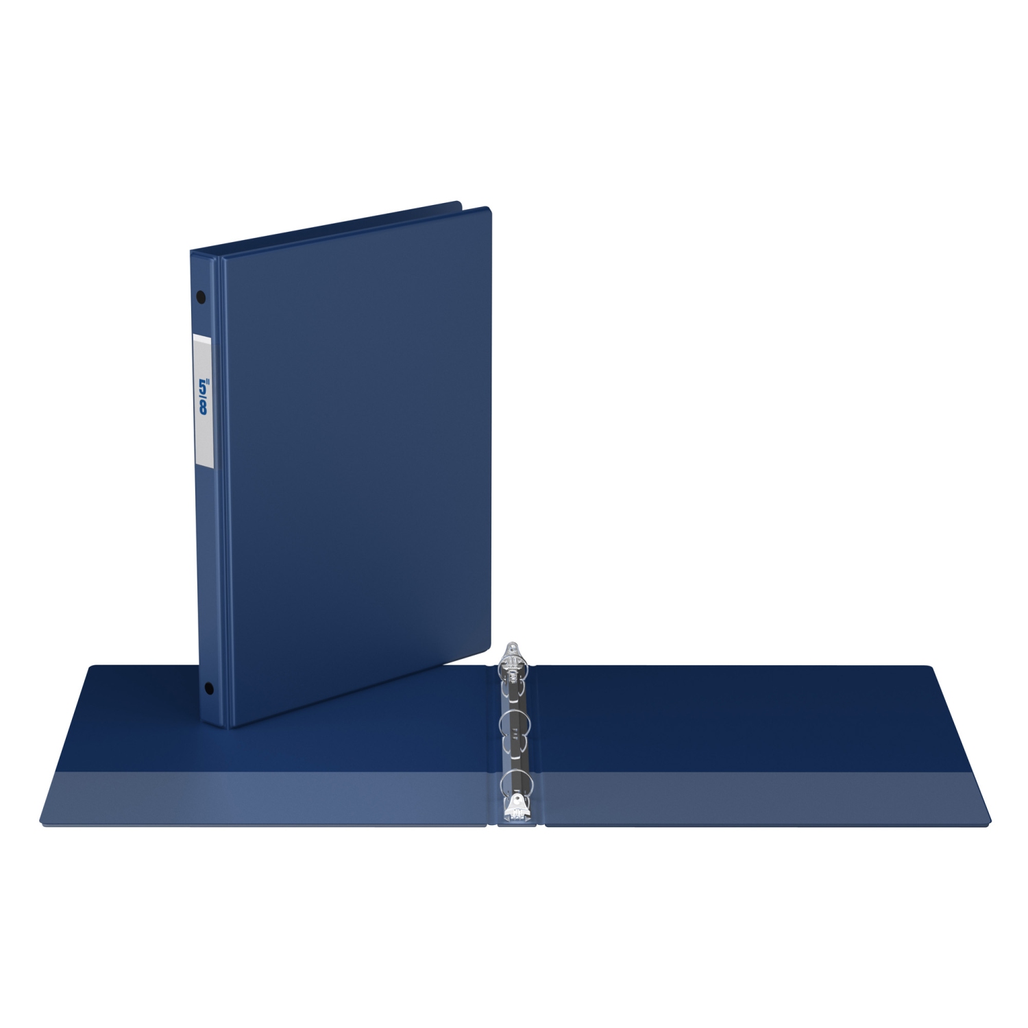 Davis Group Premium Economy Round Ring Binder, 6 Pack, 5/8" - Royal Blue