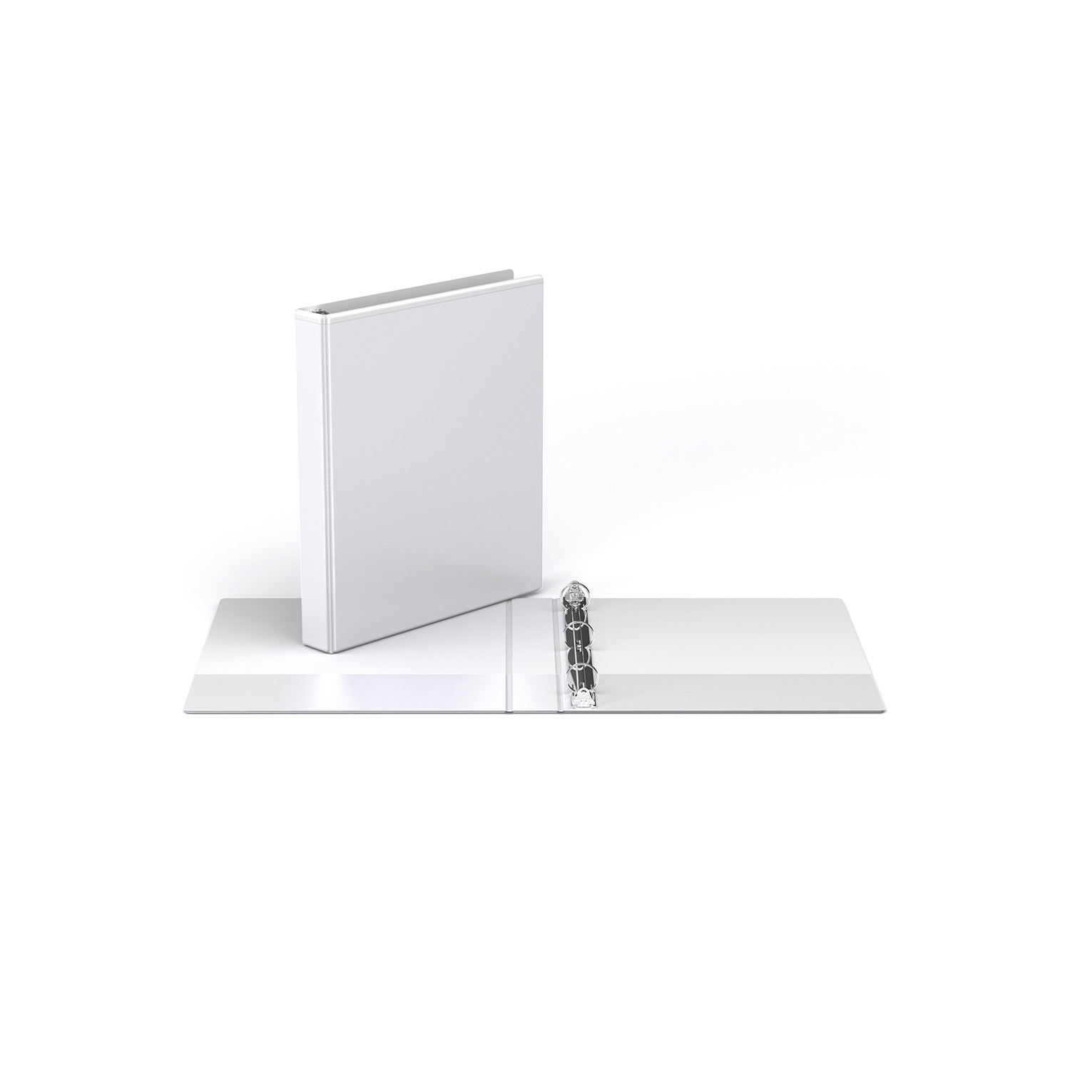 Davis Group Easyview® Premium Round Ring Customizable View Binder, 6 Pack, 1" - White