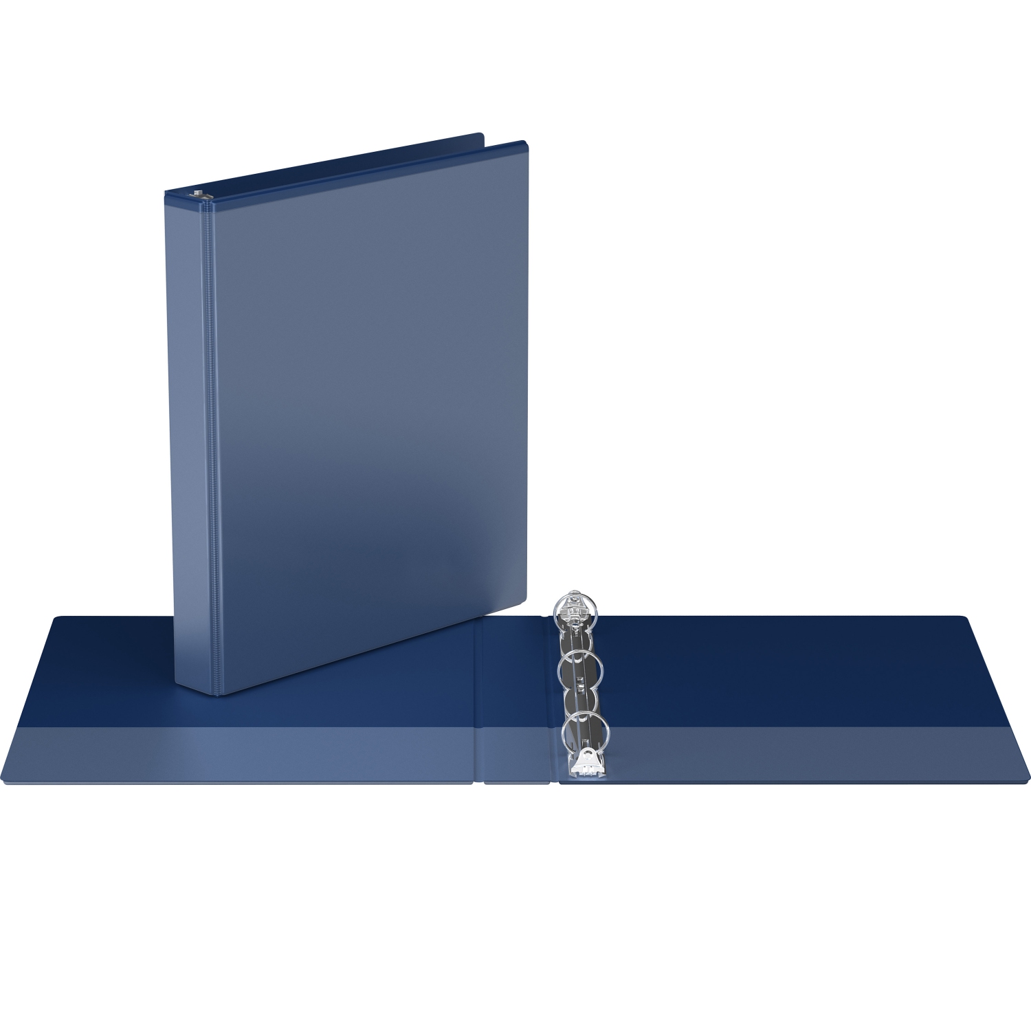 Davis Group Easyview® Premium Round Ring Customizable View Binder, 6 Pack, 1" - Royal Blue