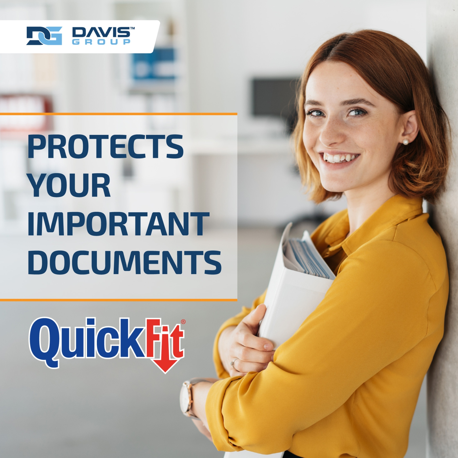 Davis Group QuickFit® View Binder Round Ring, 6 Pack, 1.5" - White