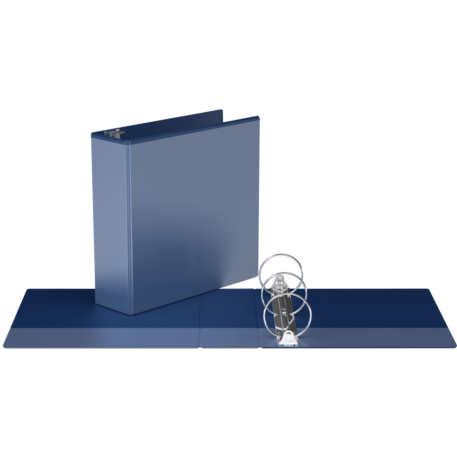 Davis Group Easyview® Premium Round Ring Customizable View Binder, 6 Pack, 3" - Royal Blue