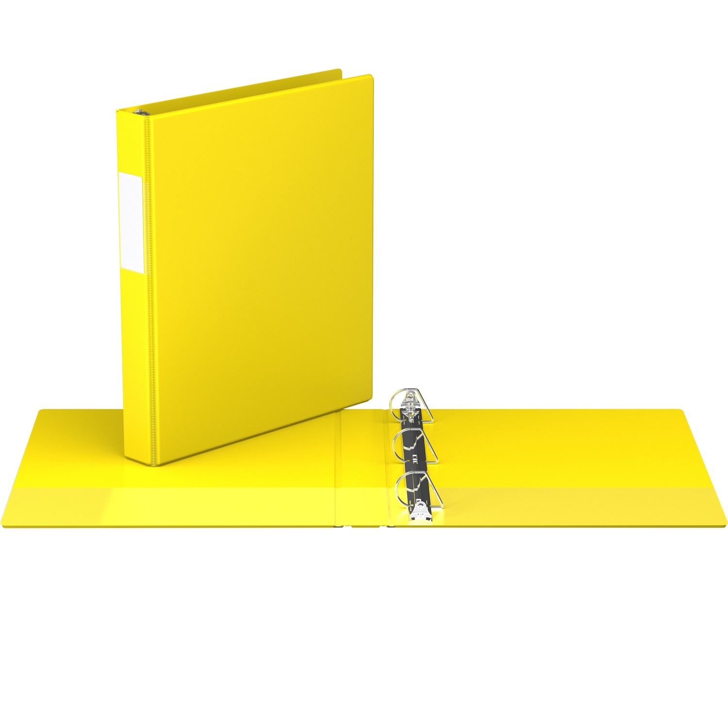 Davis Group Premium Economy D Ring Binder, 6 Pack, 1" - Yellow