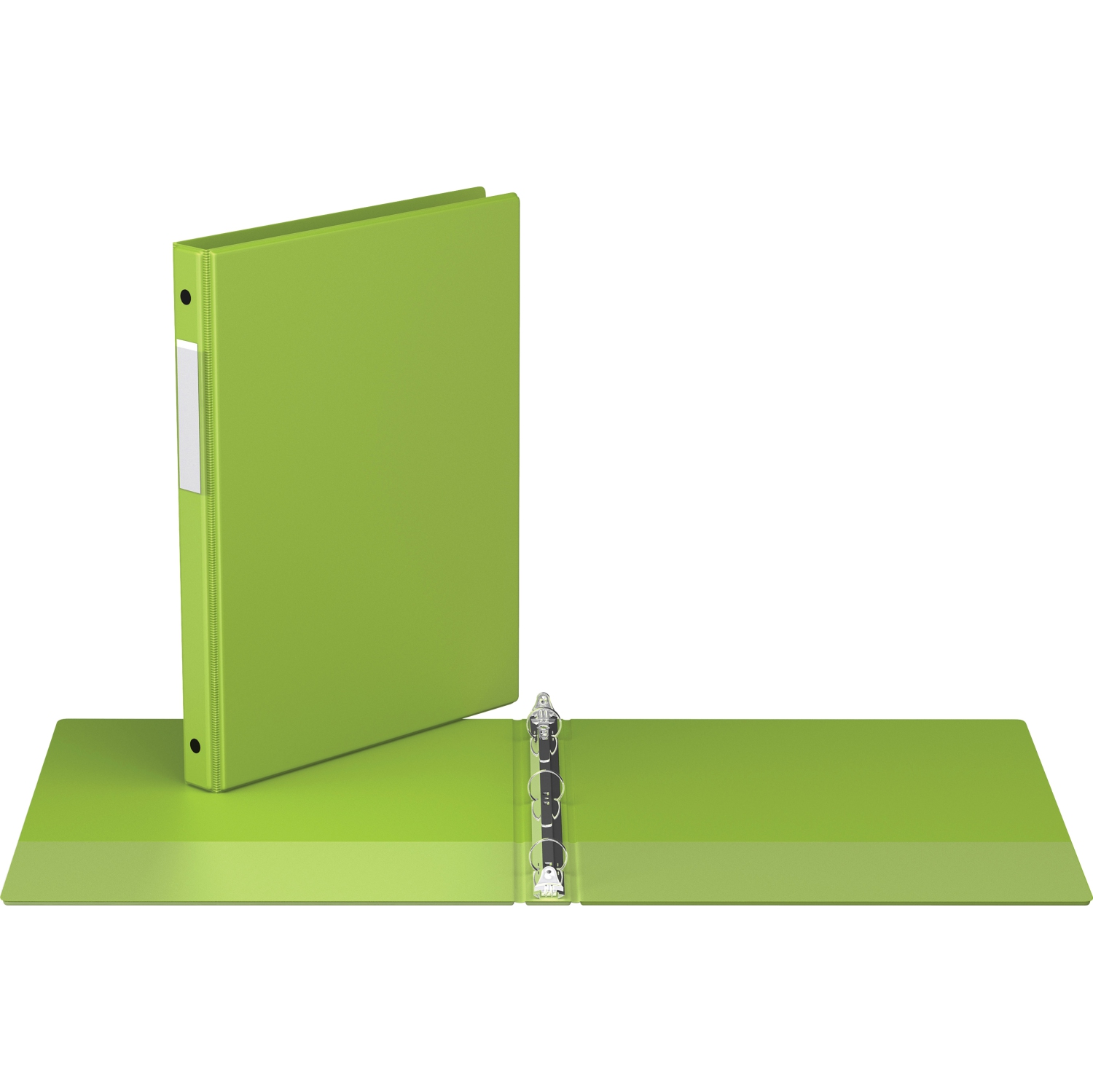 Davis Group Premium Economy Round Ring Binder, 6 Pack, 5/8" - Lime Green