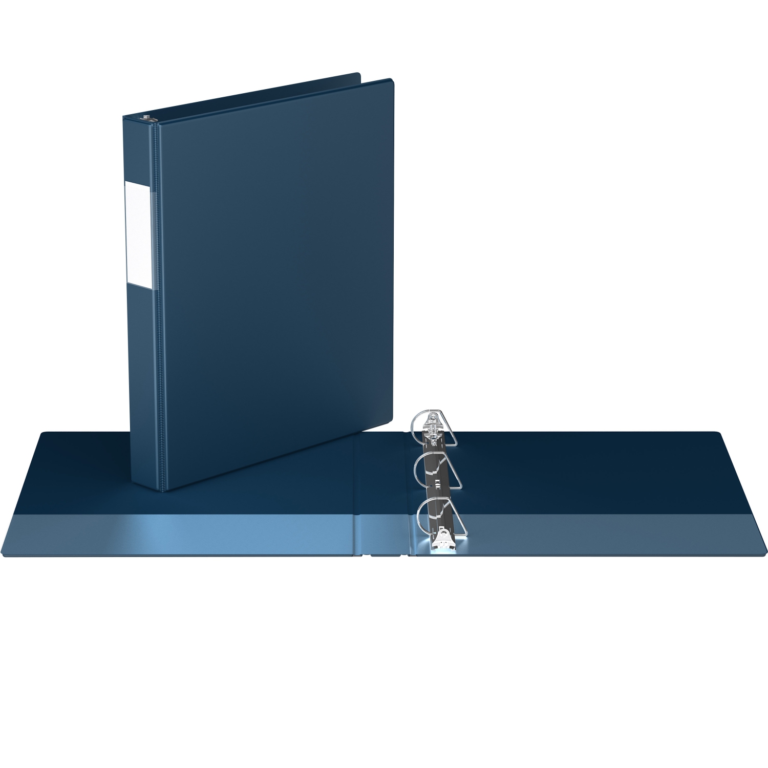 Davis Group Premium Economy D Ring Binder, 6 Pack, 1" - Navy Blue