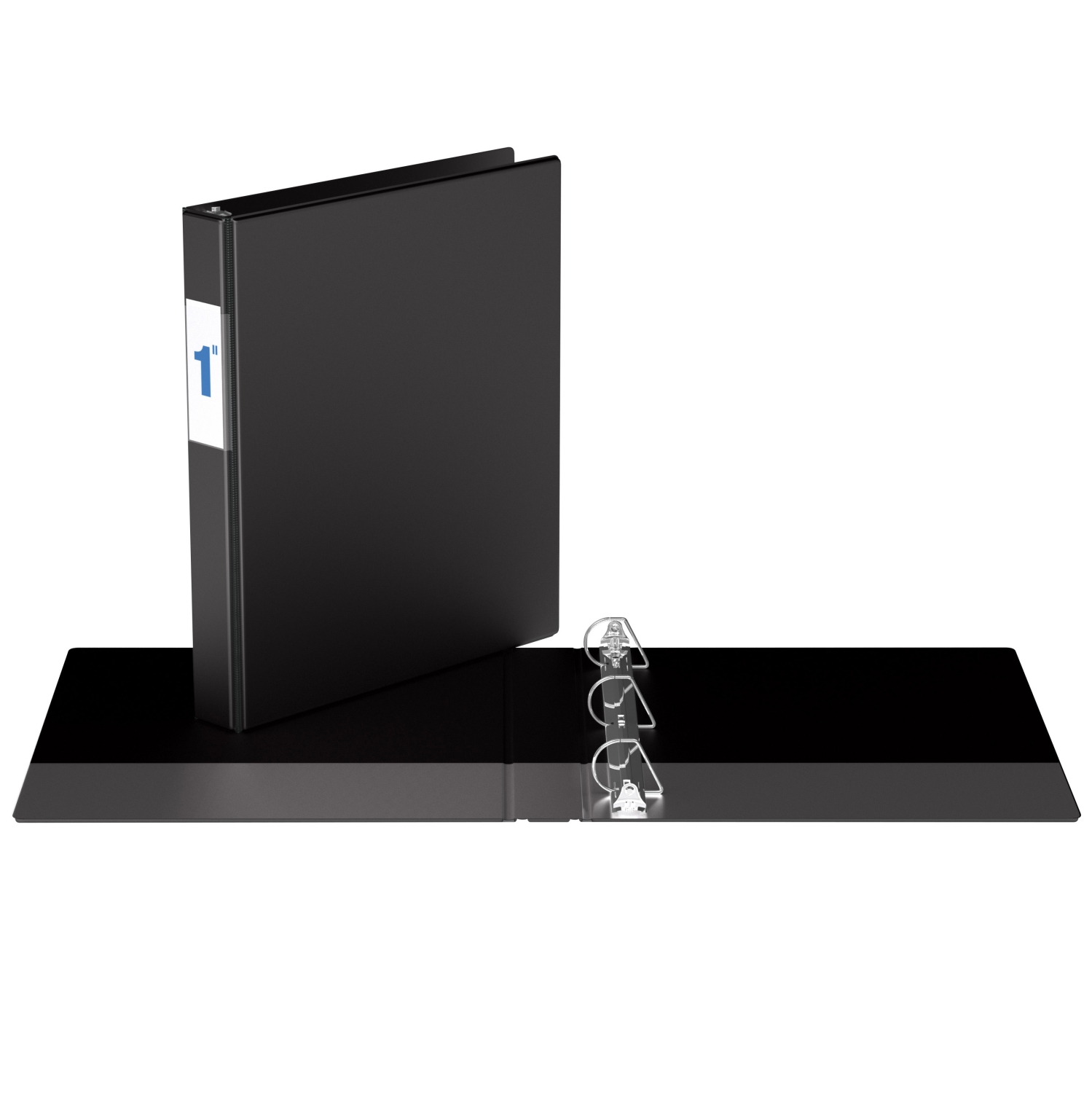 Davis Group Premium Economy D Ring Binder, 6 Pack, 1" - Black