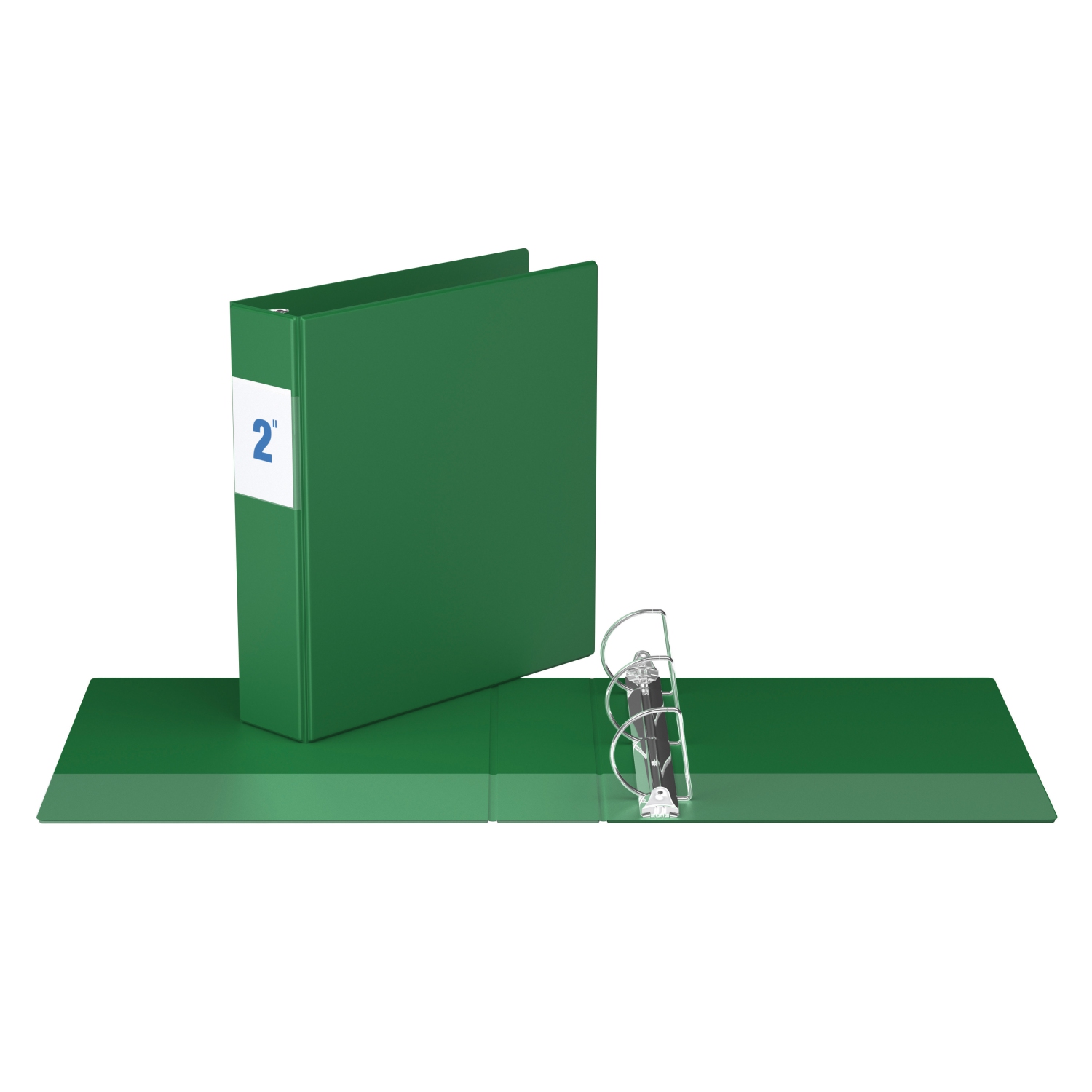 Davis Group Premium Economy D Ring Binder, 6 Pack, 2" - Green