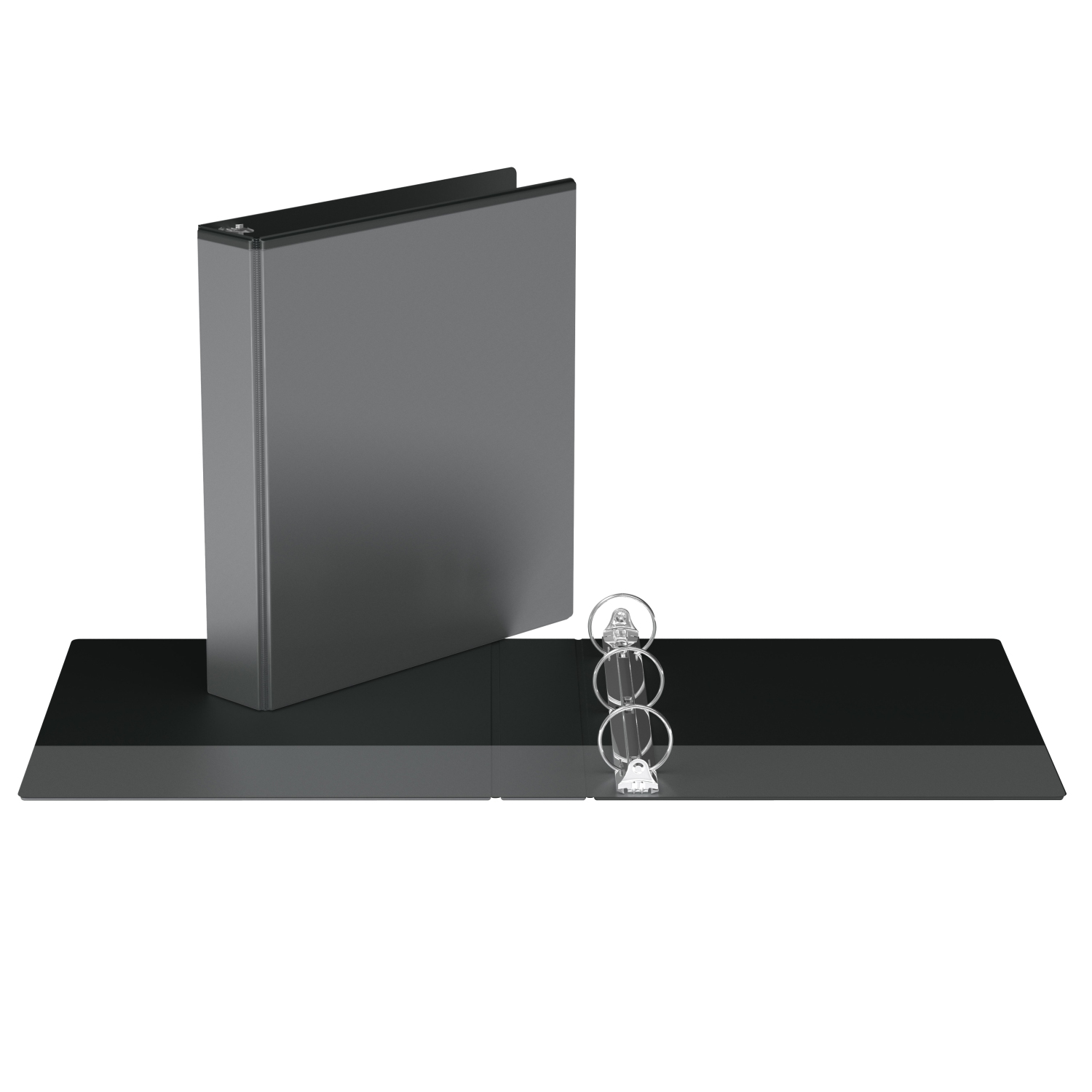 Super offre Easyview®, Reliure View à anneaux ronds 1.5 po, personnalisable, paquet de 6 - Noir