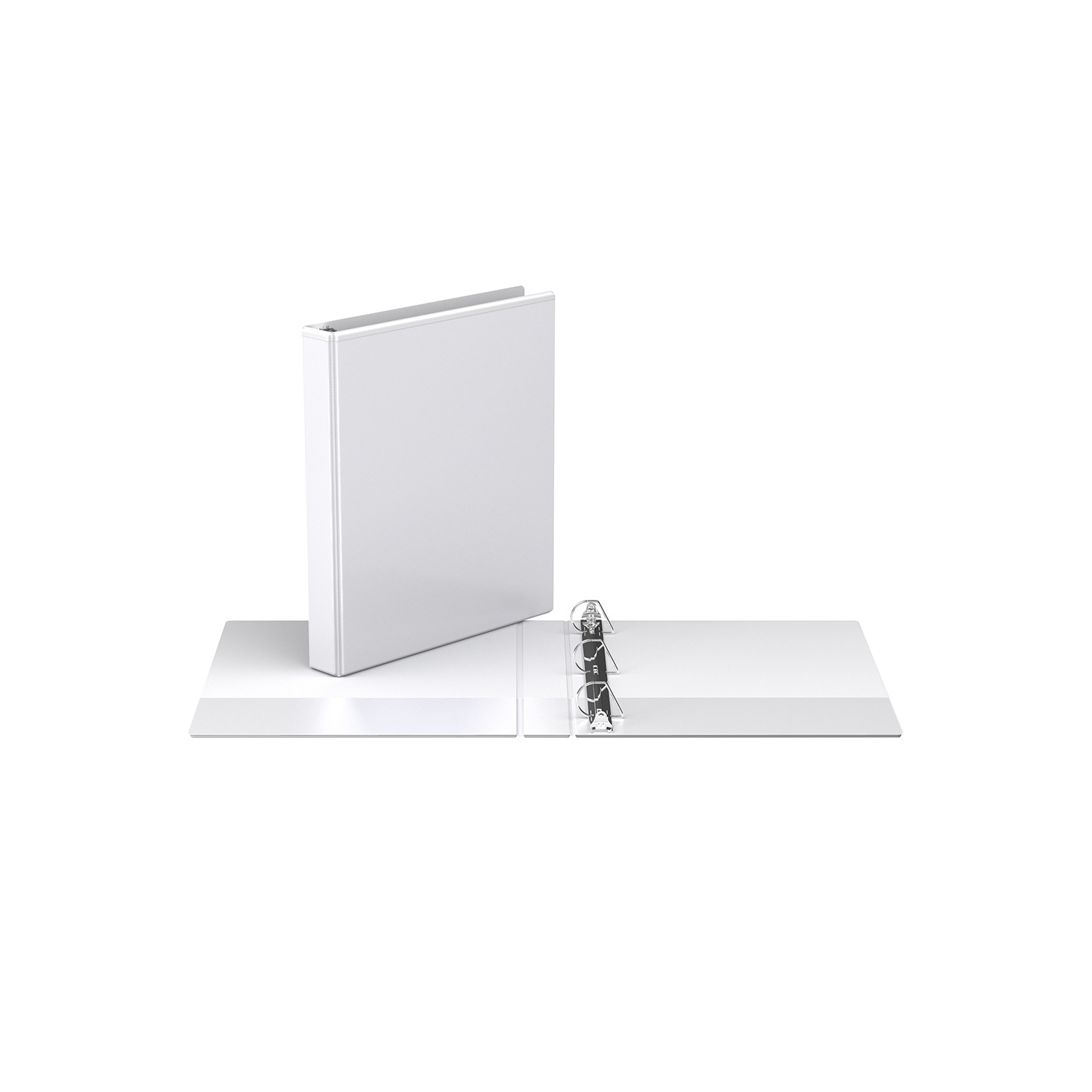 Davis Group Easyview® Premium Angle D Customizable View Binder, 6 Pack, 1" - White