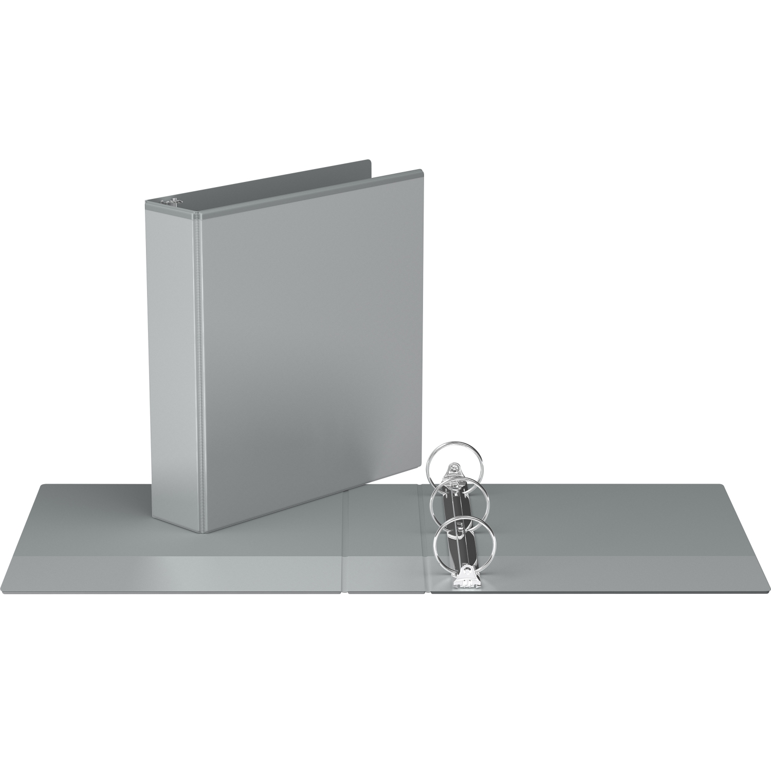 Davis Group Easyview® Premium Round Ring Customizable View Binder, 6 Pack, 2" - Grey