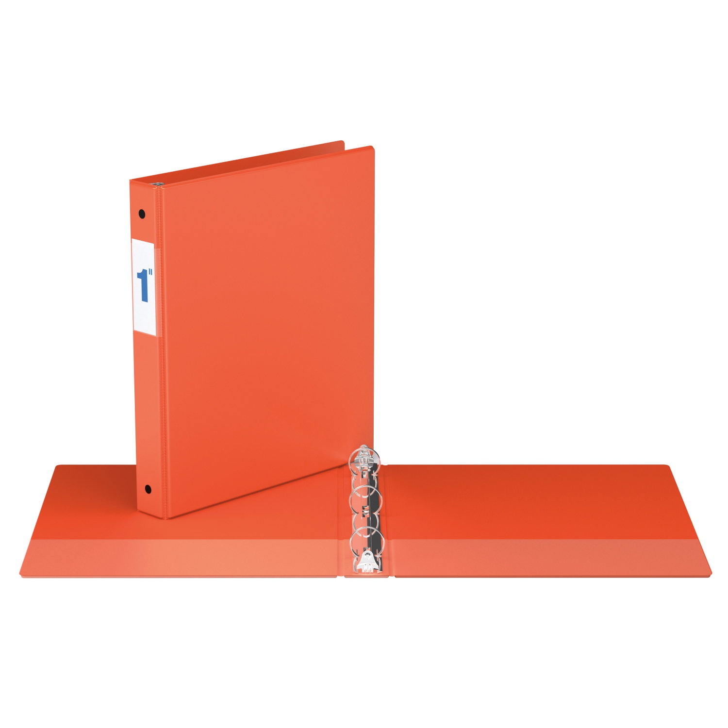 Davis Group Premium Economy Round Ring Binder, 6 Pack, 1"- Orange