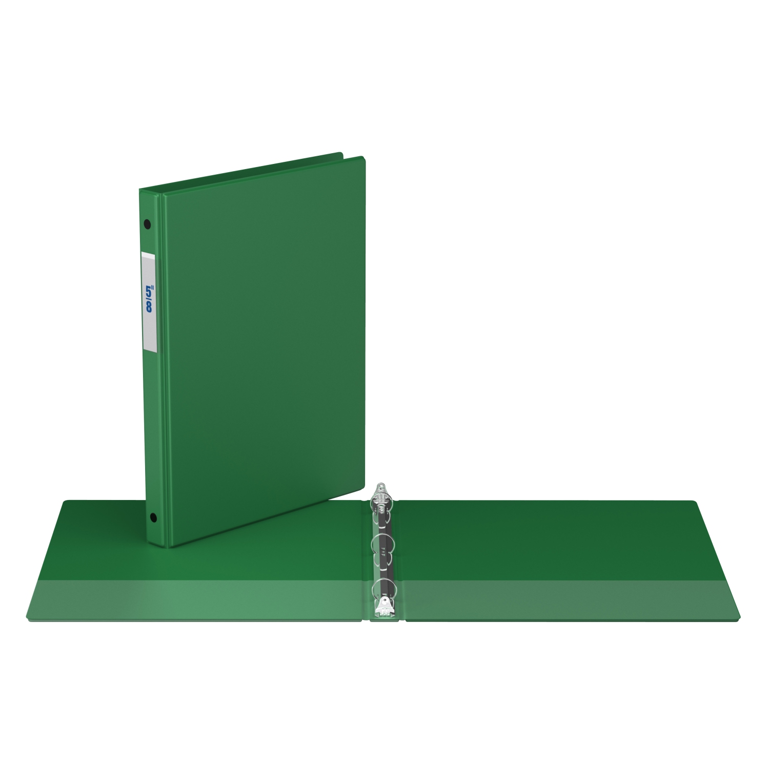 Davis Group Premium Economy Round Ring Binder, 6 Pack, 5/8" - Green