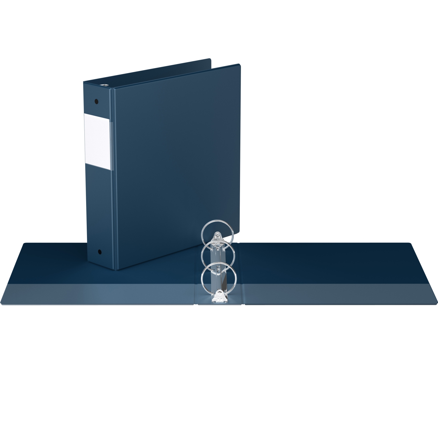 Davis Group Premium Economy Round Ring Binder, 6 Pack, 2" - Navy Blue