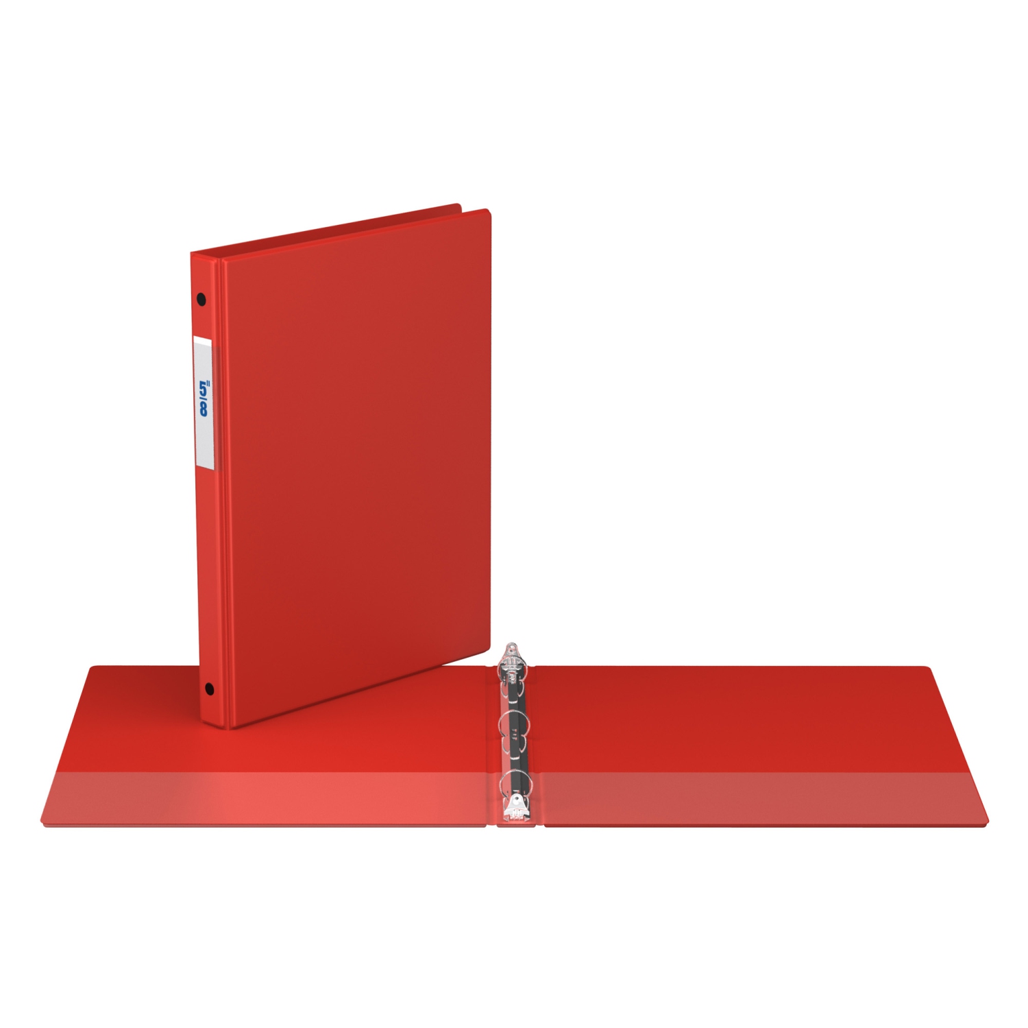 Davis Group Premium Economy Round Ring Binder, 6 Pack, 5/8" - Red