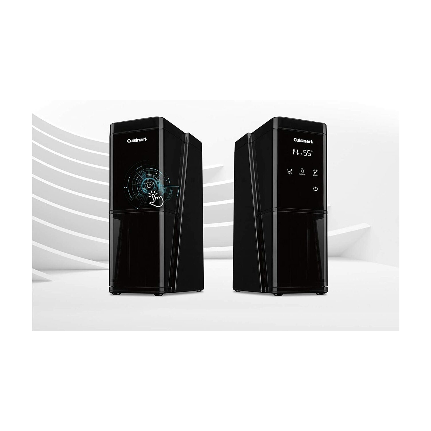 Cuisinart - Touchscreen Burr Mill Coffee Grinder