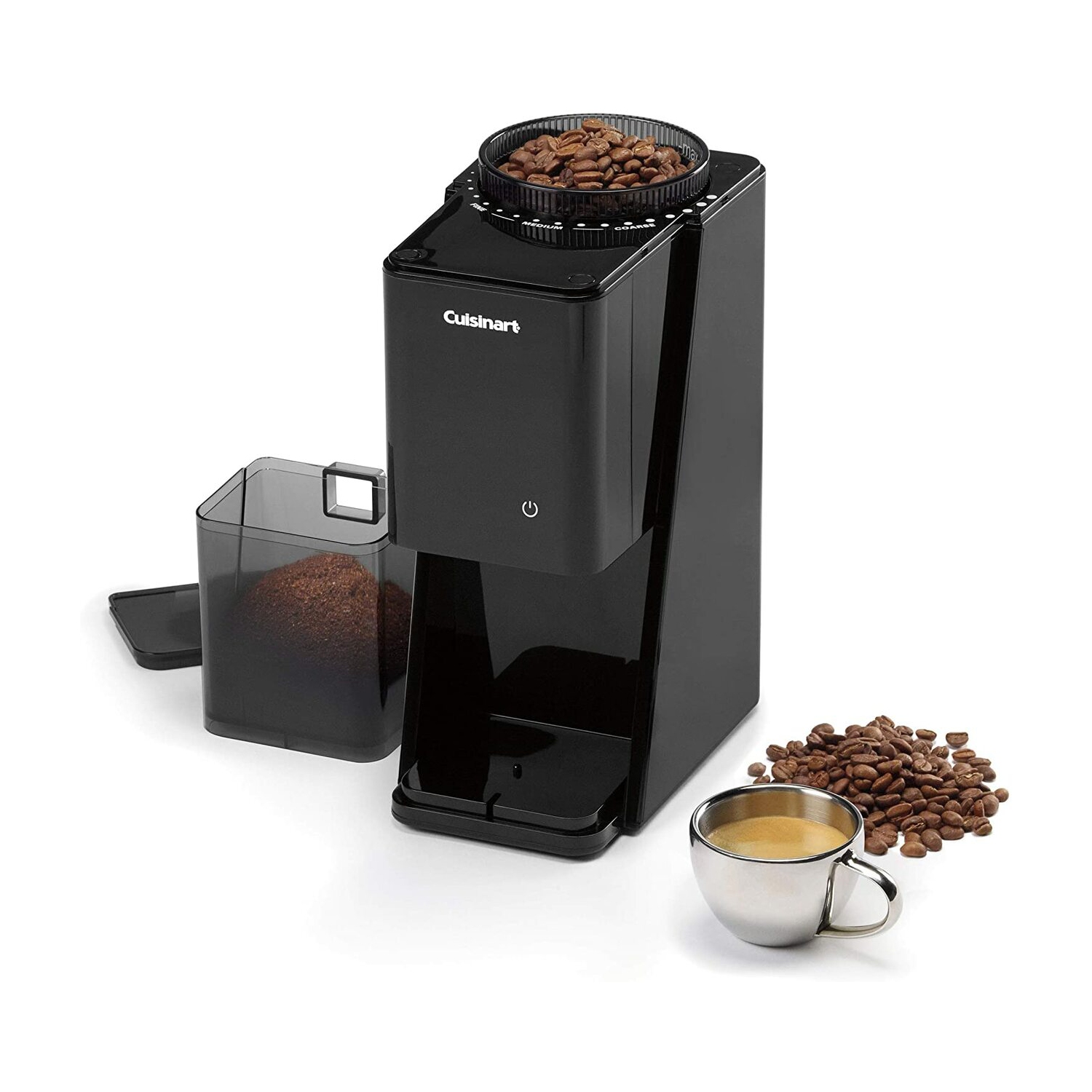 Cuisinart - Touchscreen Burr Mill Coffee Grinder