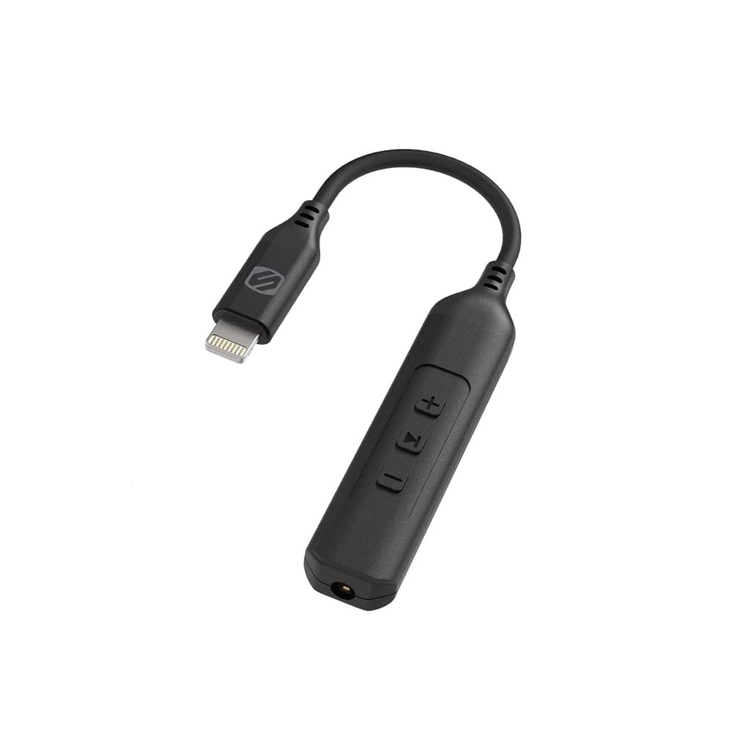 Adapter Lightning To 3.5mm Female Mfi With Volume Controls And Play Buttons Strikeline