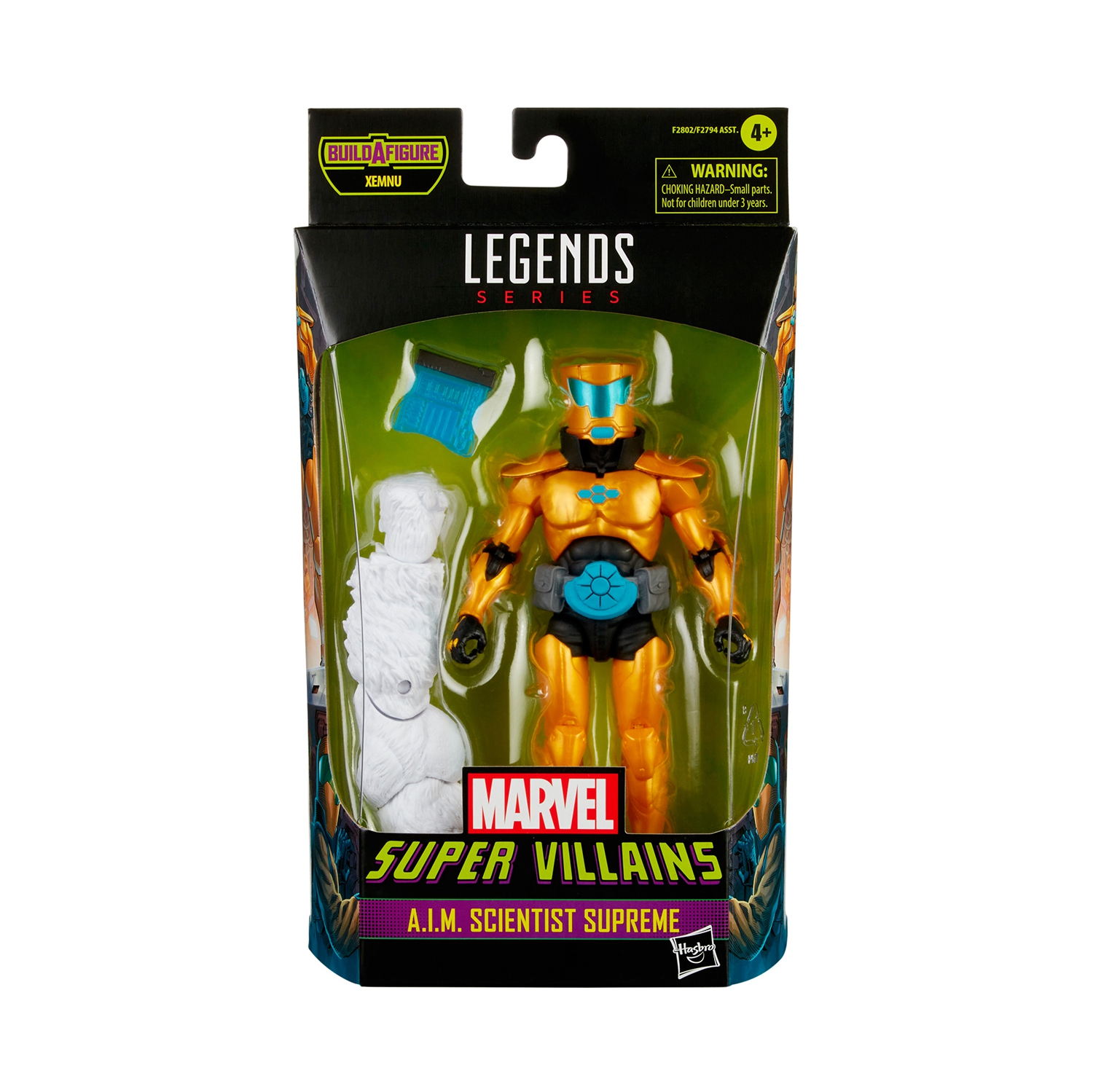 Marvel Legends - figurine d’action de 6 po, BAF Xemnu, A.I.M. Scientifique suprême