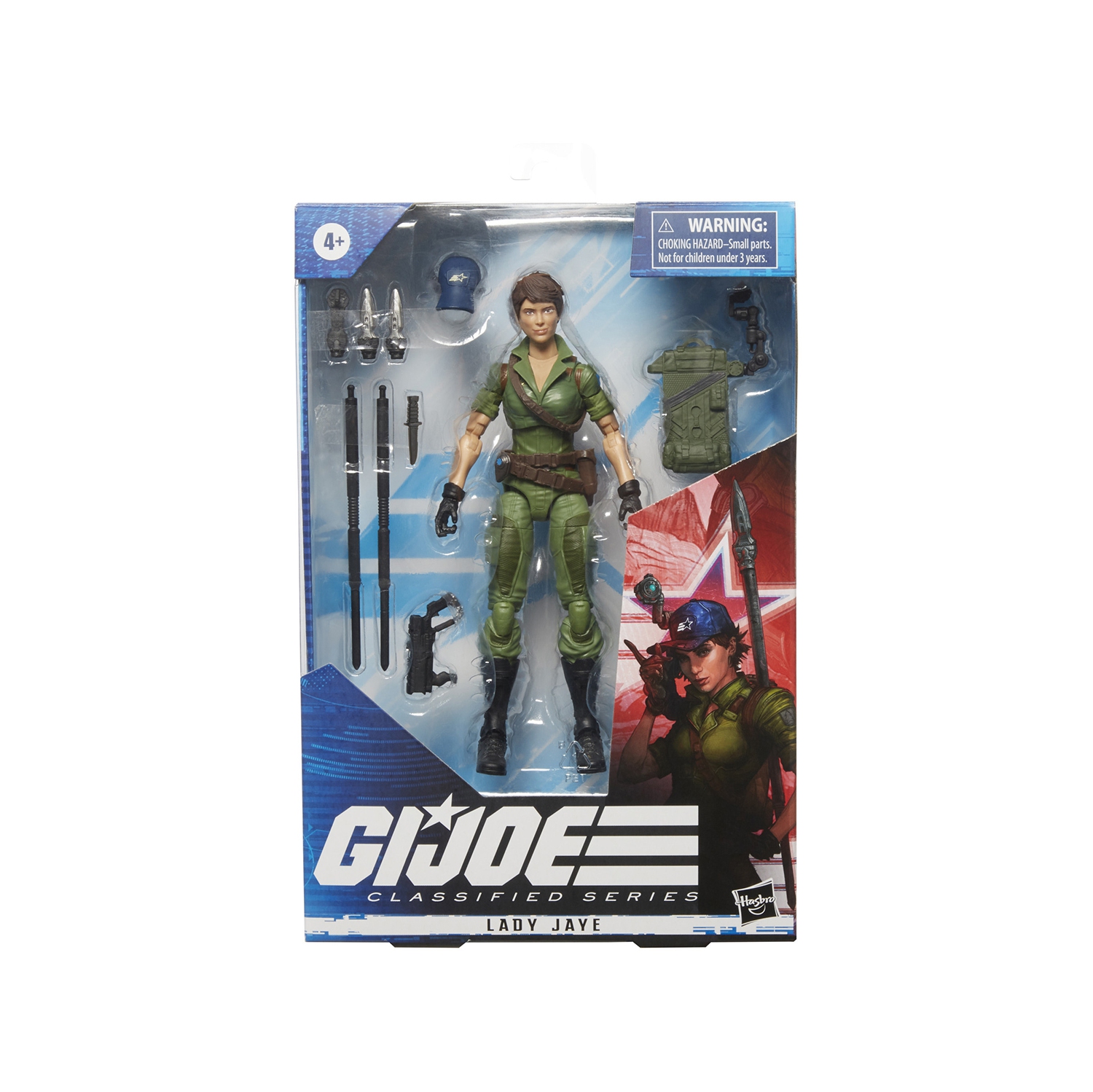 G.I. Joe 6 Inch Action Figure Classified Series 4 - Lady Jaye #25