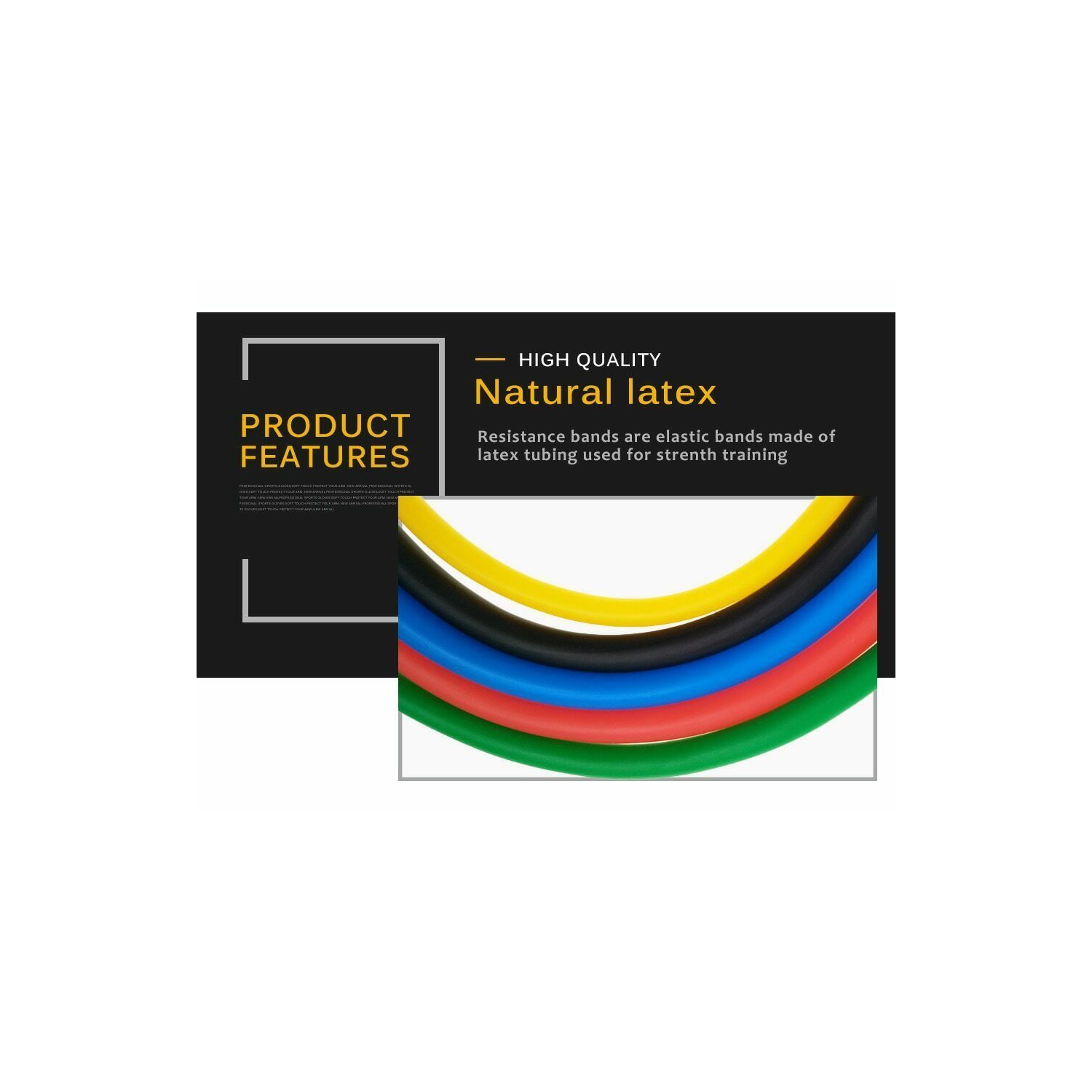 ISTAR 17 PCS Resistance Bands Set Workout Bands, 5 Stackable Exercise Bands with Handles, 5 Loop Resistance Bands, Door Anchor, Ankle Straps, Carry