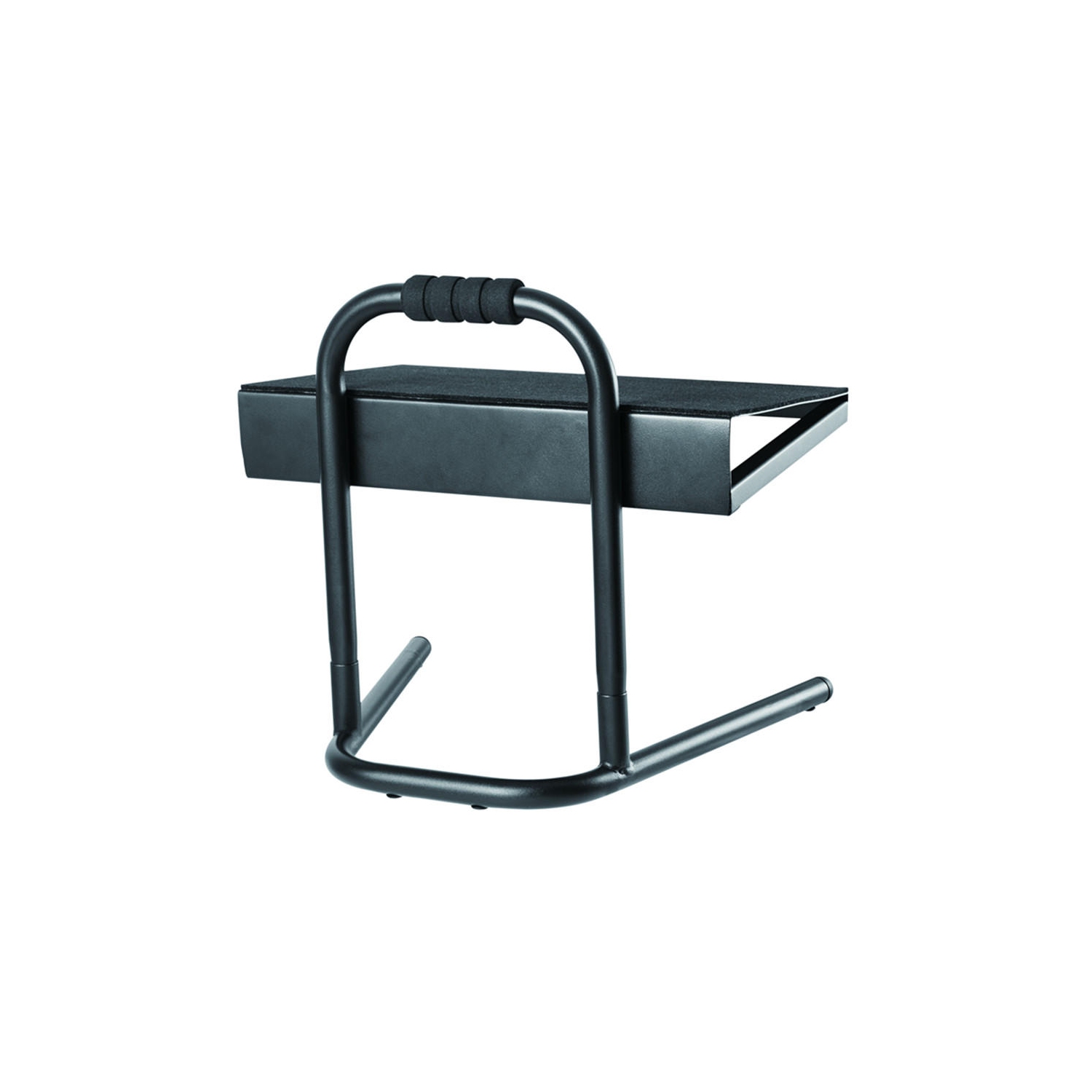 PrimeCables - Repose-pieds ergonomique tout en acier, 6 repose-pieds à plateforme réglable à hauteur relaxante, support pour 55 lb - Noir