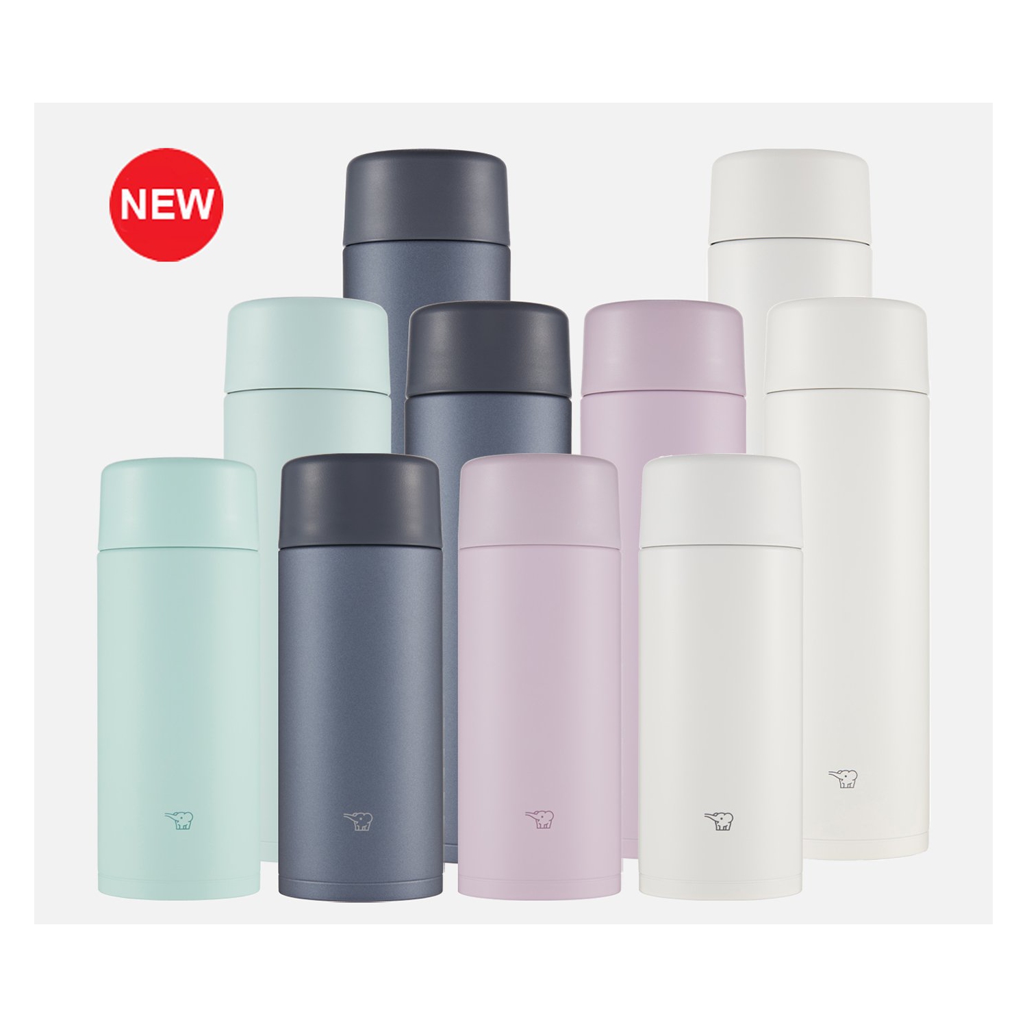 Zojirushi Stainless Travel Mug SM-ZA48 16oz. Mint Blue