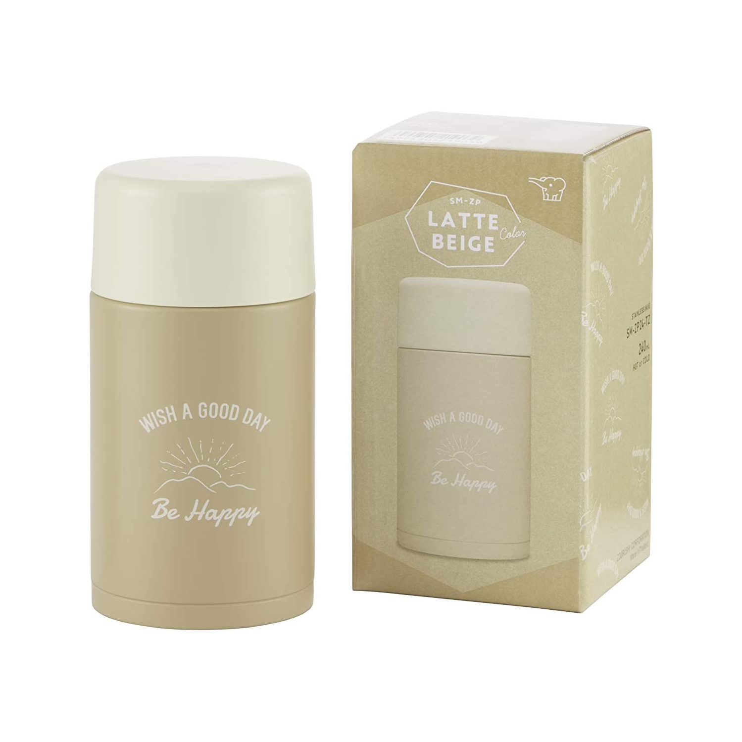 Zojirushi Stainless Mug SM-ZP24 8oz. Dusty Blue