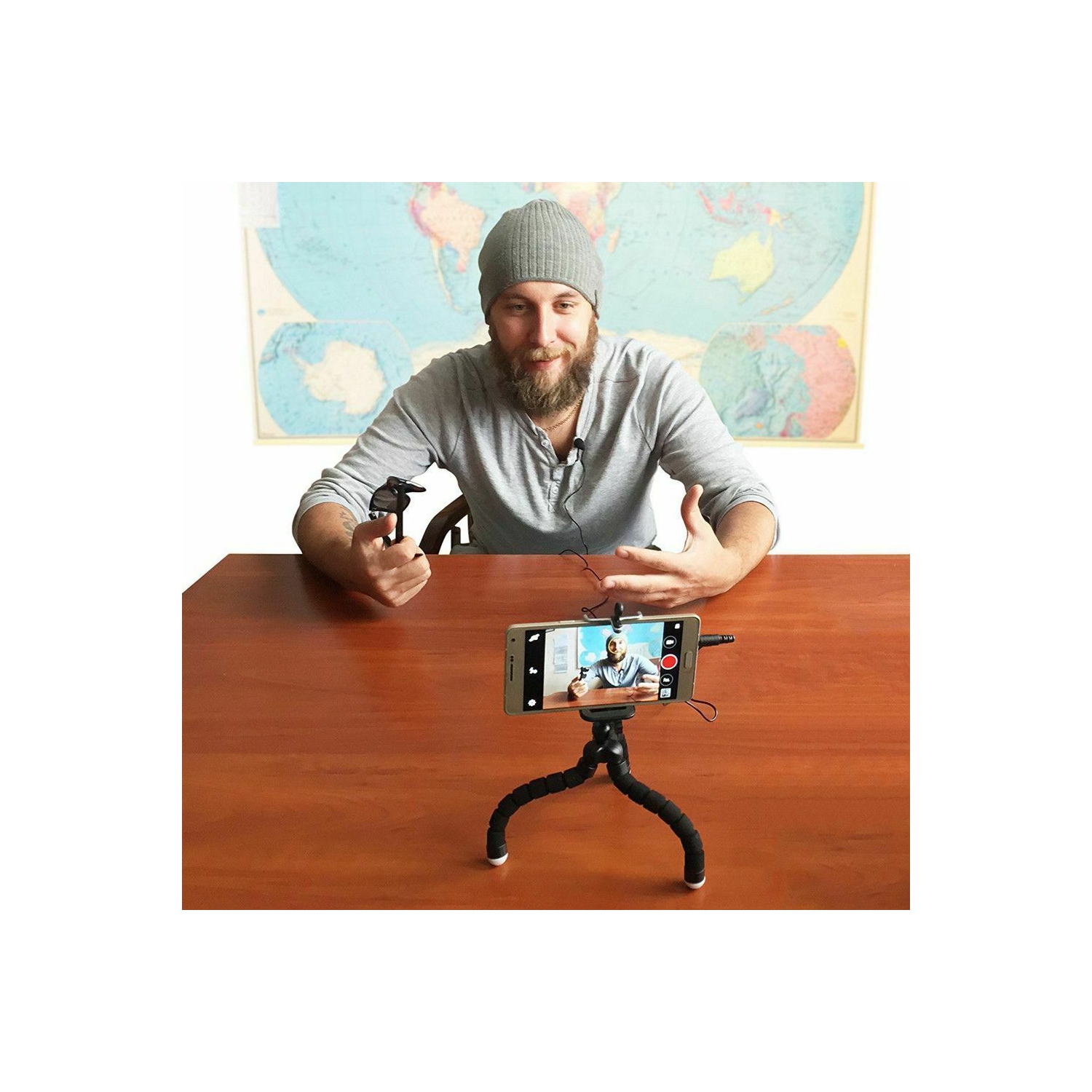 Micro-cravate ISTAR Micro-cravate micro-cravate à une tête 3,5&nbsp;mm AUX pour téléphone intelligent, ordinateur portatif Autre ensemble de 2