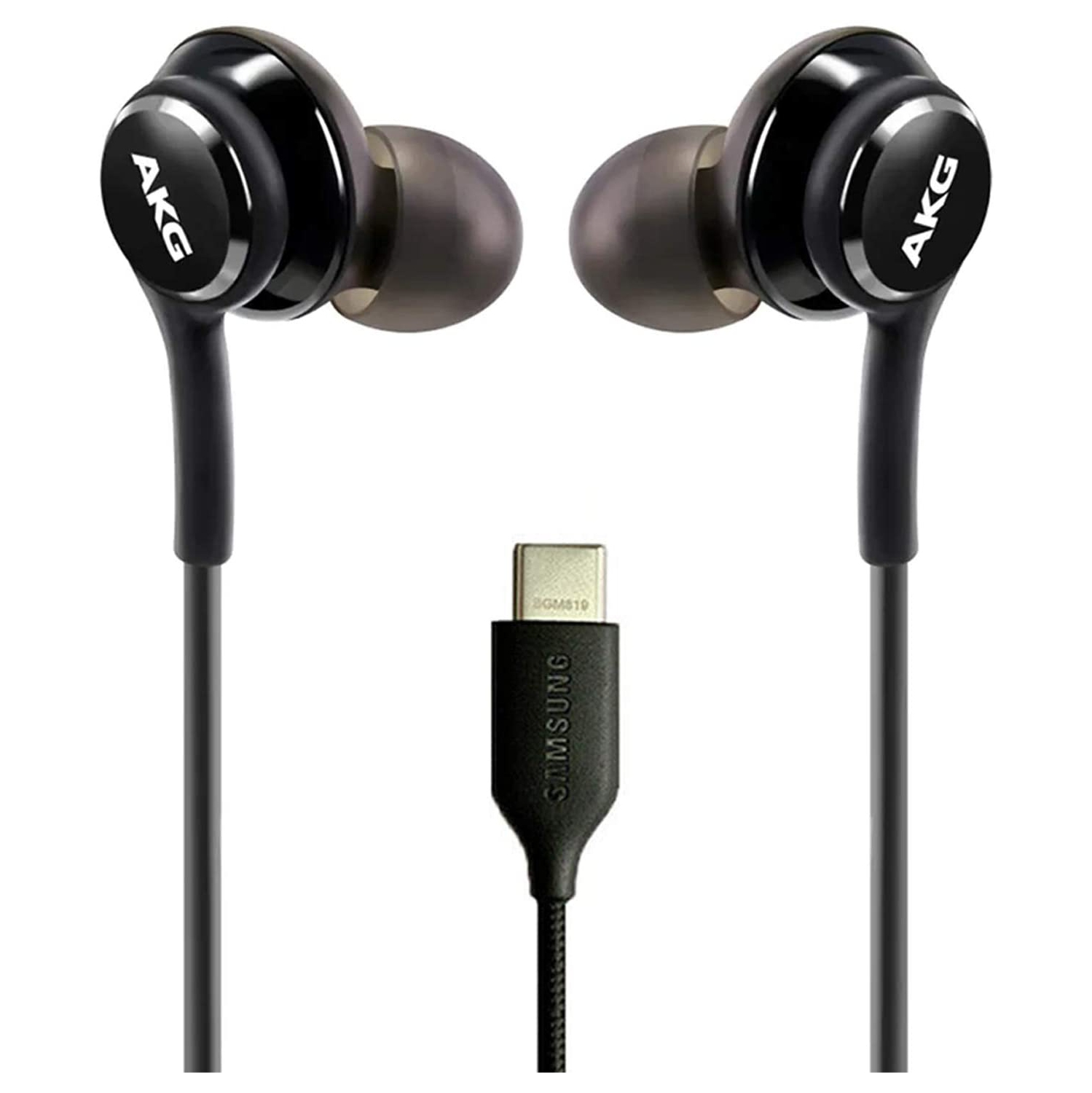 Type-c Earphones| USB AKG Earbuds Wired In-ear Headphones| SAMSUNG ORIGINAL| 2 PACK