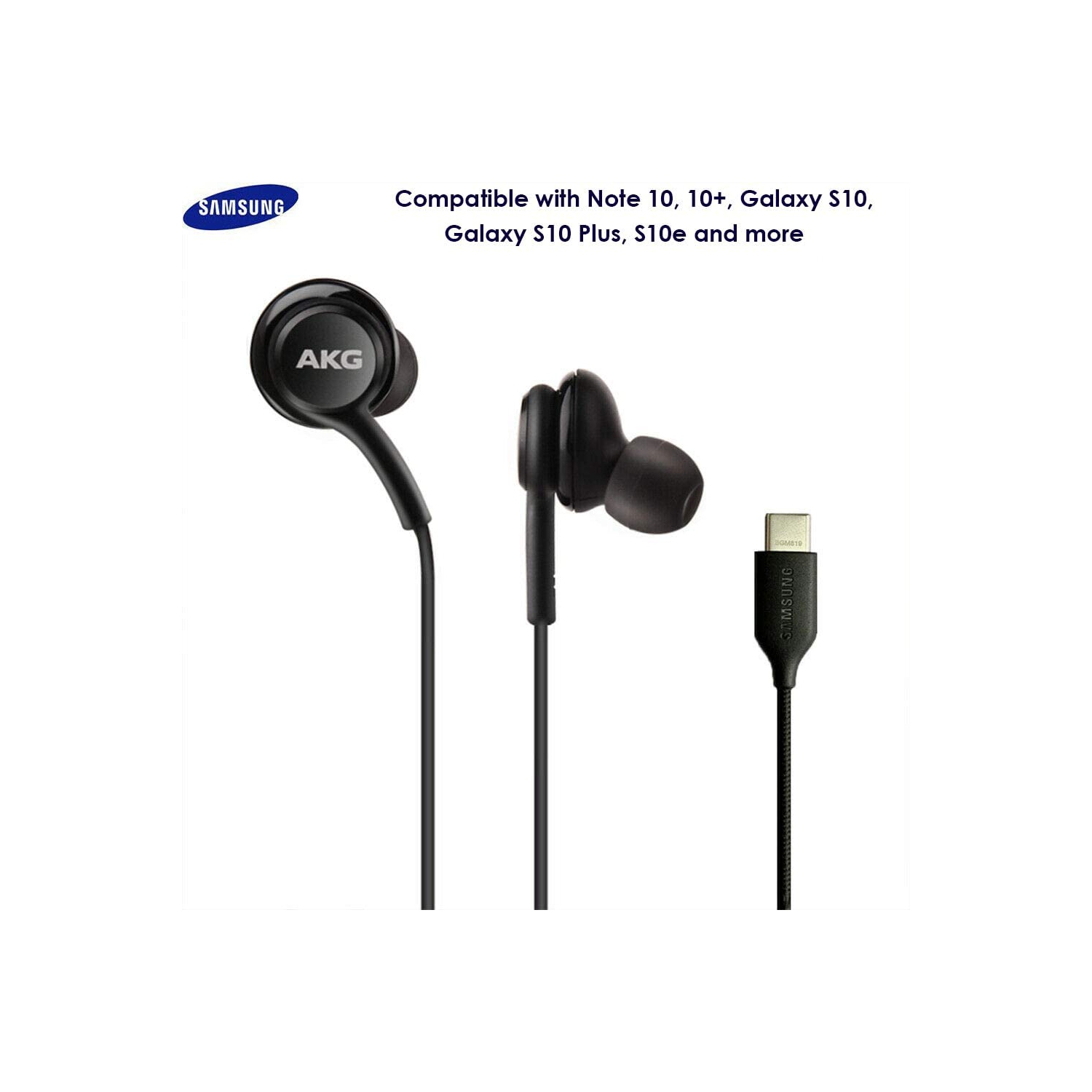 Écouteurs de type C| Écouteurs bouton avec fil AKG USB| SAMSUNG ORIGINAL| PAQUET de 2