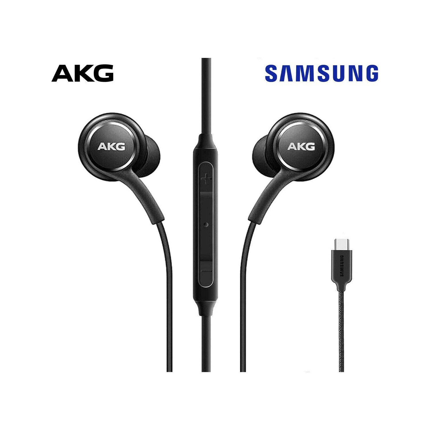 Écouteurs de type C| Écouteurs bouton avec fil AKG USB| SAMSUNG ORIGINAL| PAQUET de 2