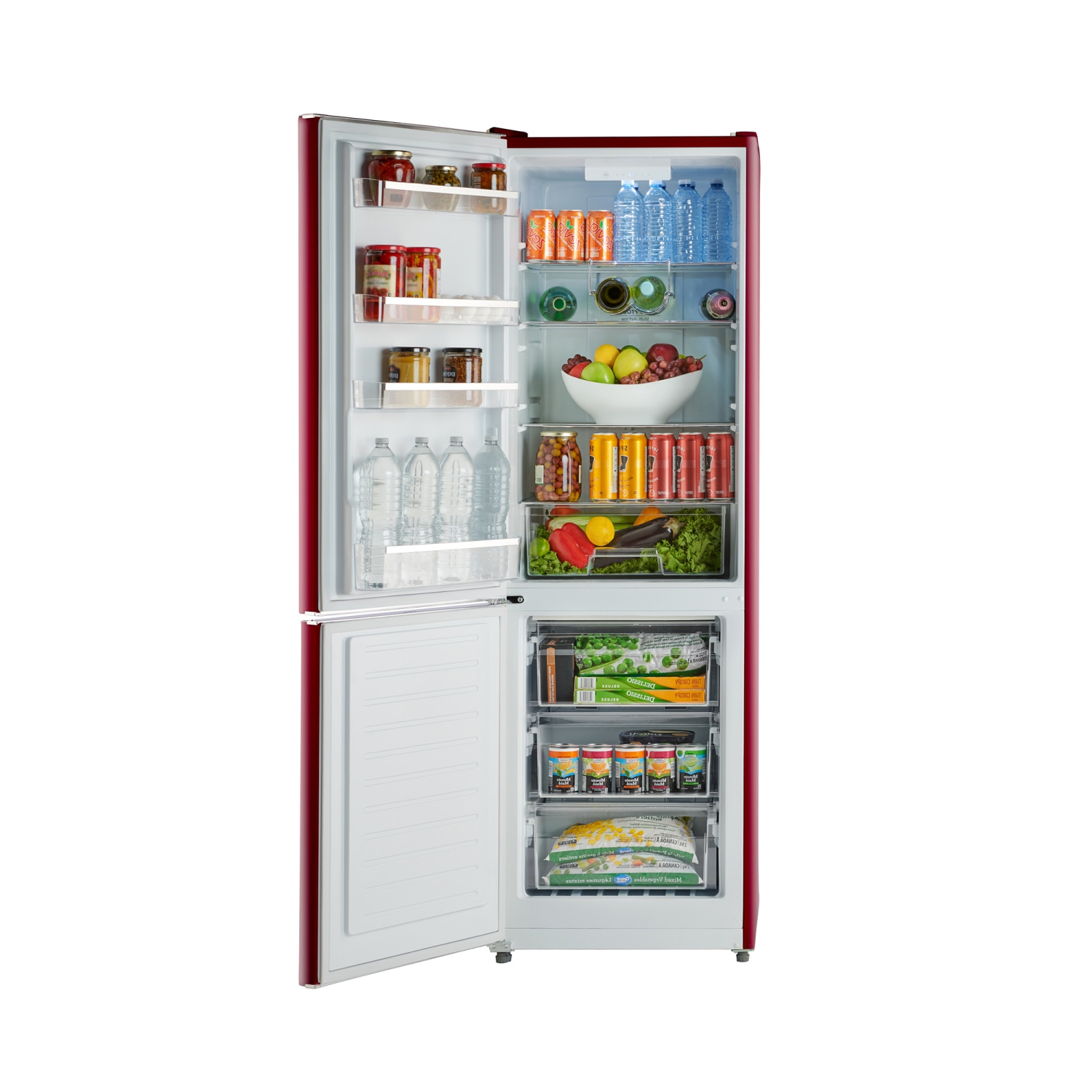 iio 11 Cu. Ft. Frost Free Energy Star Retro Refrigerator with Bottom Freezer