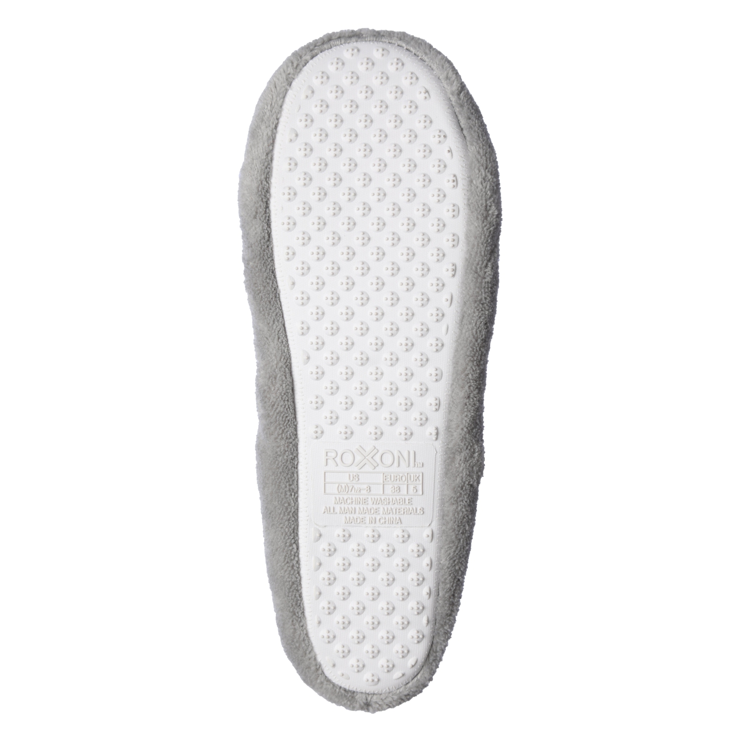 Roxoni Women's Terry Classic Cotton Ballerina Slippers