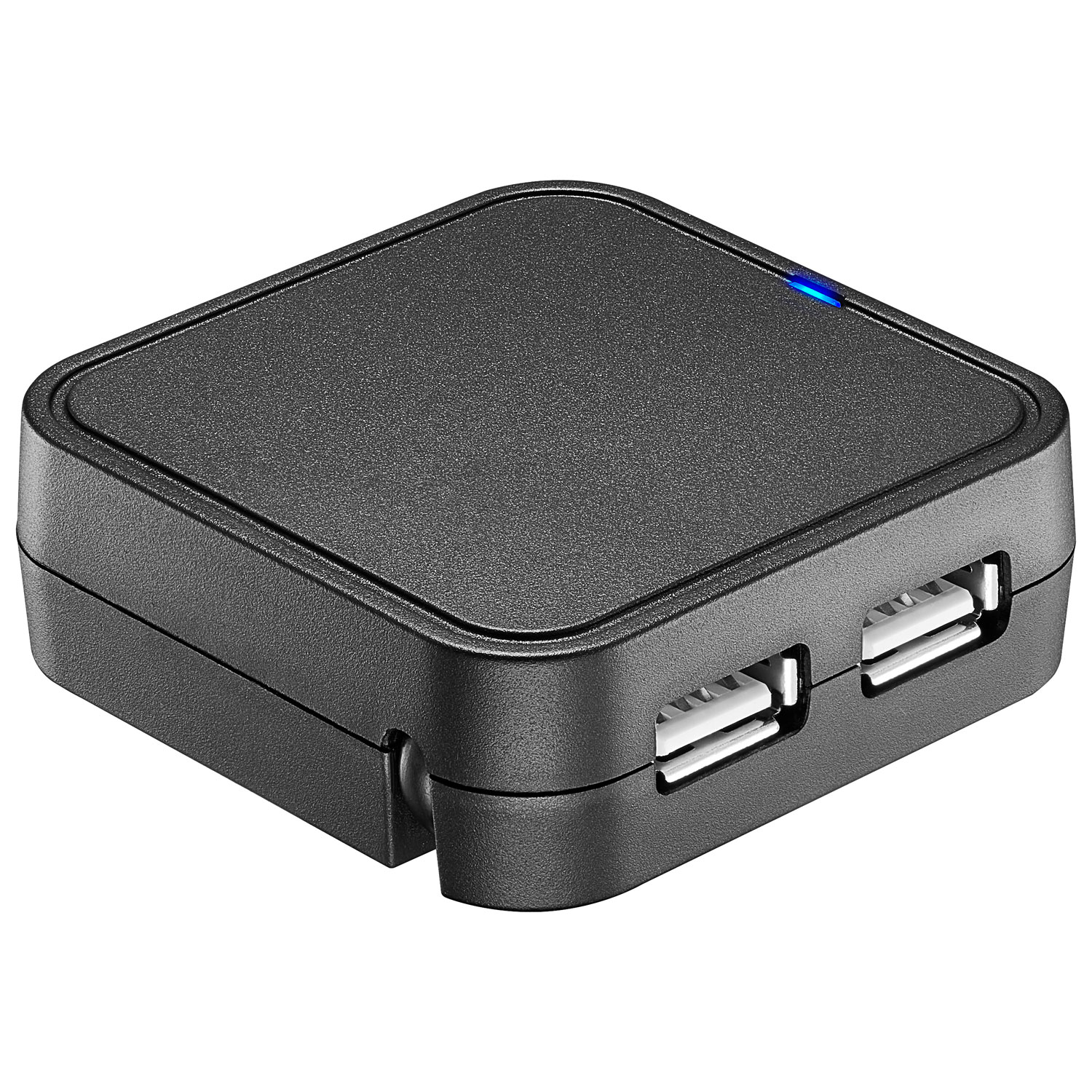 Concentrateur de voyage USB 2.0 à 4 ports de Best Buy Essentials - Seulement à Best Buy