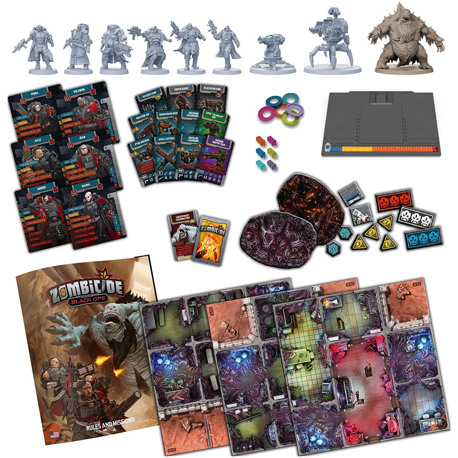 Zombicide: Black Ops [Board Game, 1-12 Players]