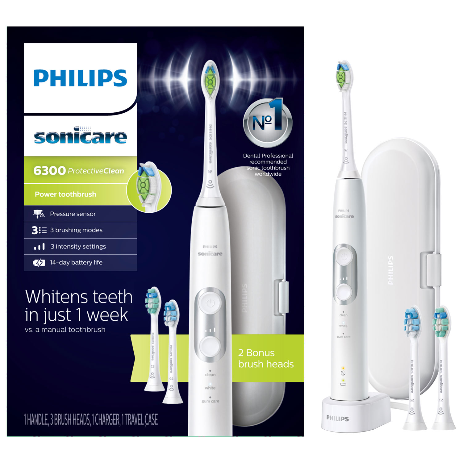 Philips Sonicare ProtectiveClean 6300 Electric Toothbrush