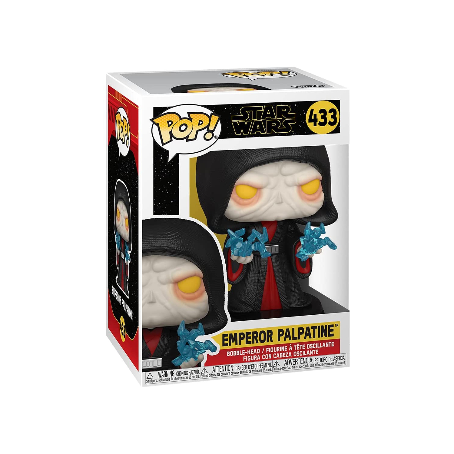 Pop Star Wars 3.75 Inch Action Figure - Emperor Palpatine #433