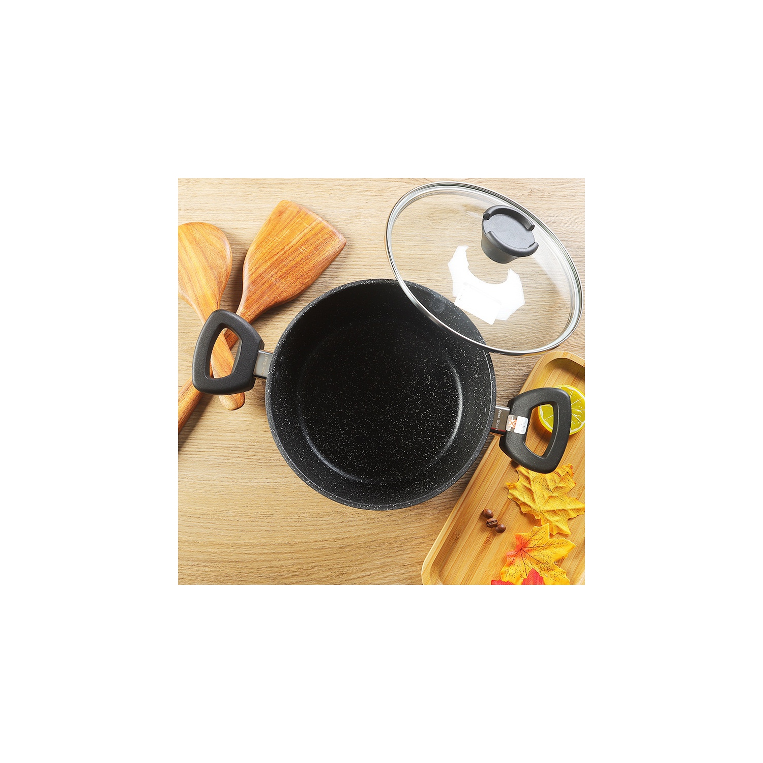 Anna Rossi Stone Nonstick Cookware Pot - Large Soup Pot