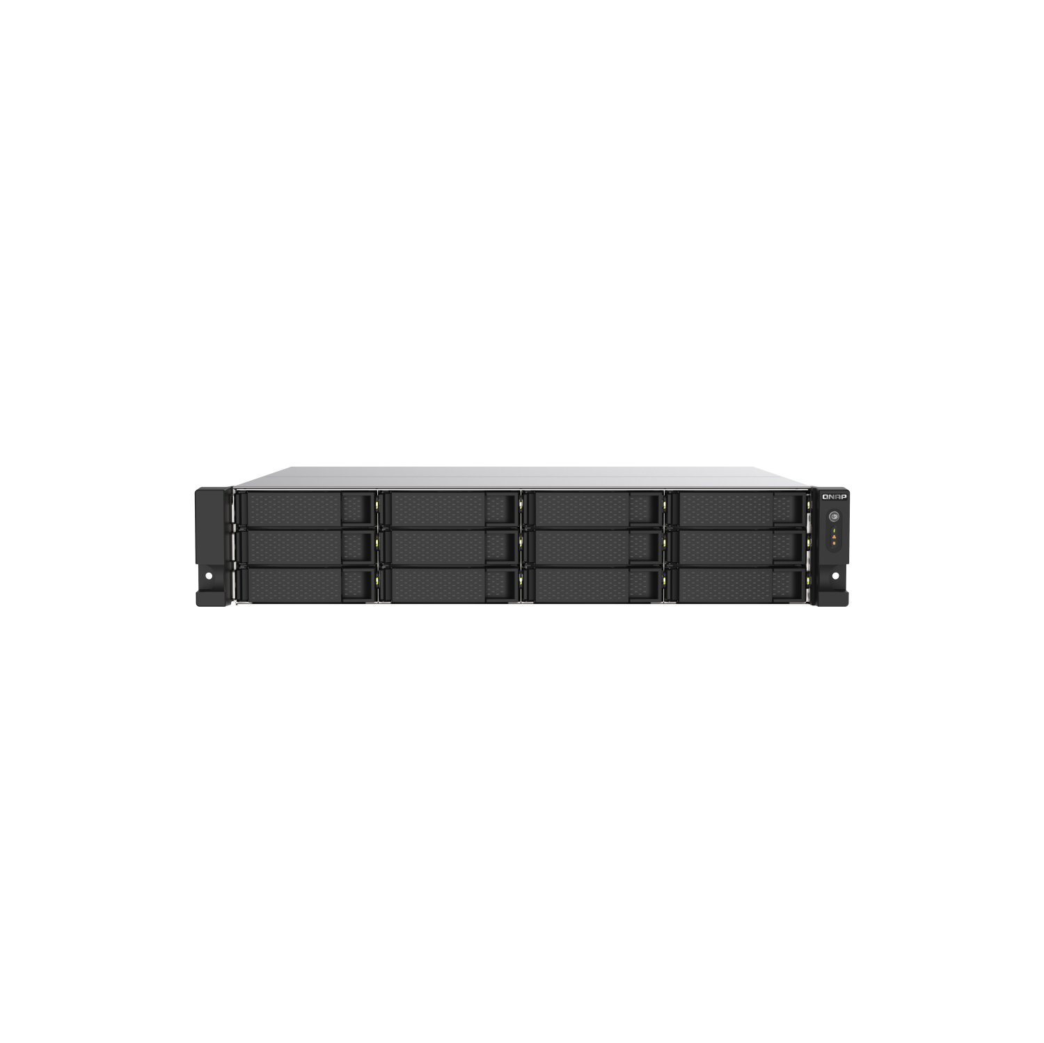QNAP TS-1273AU-RP-8G-US 12 Bay High-Performance Rackmount NAS with 2 x 2.5GbE Ports, Redundant PSU