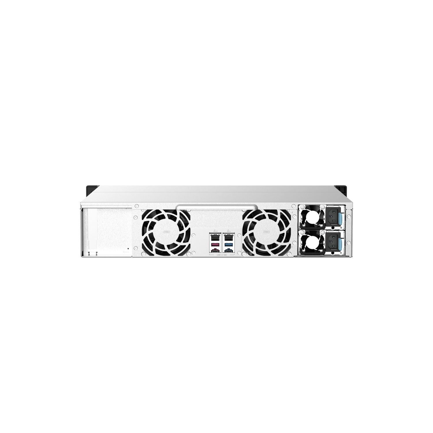 QNAP TS-1273AU-RP-8G-US 12 Bay High-Performance Rackmount NAS with 2 x 2.5GbE Ports, Redundant PSU